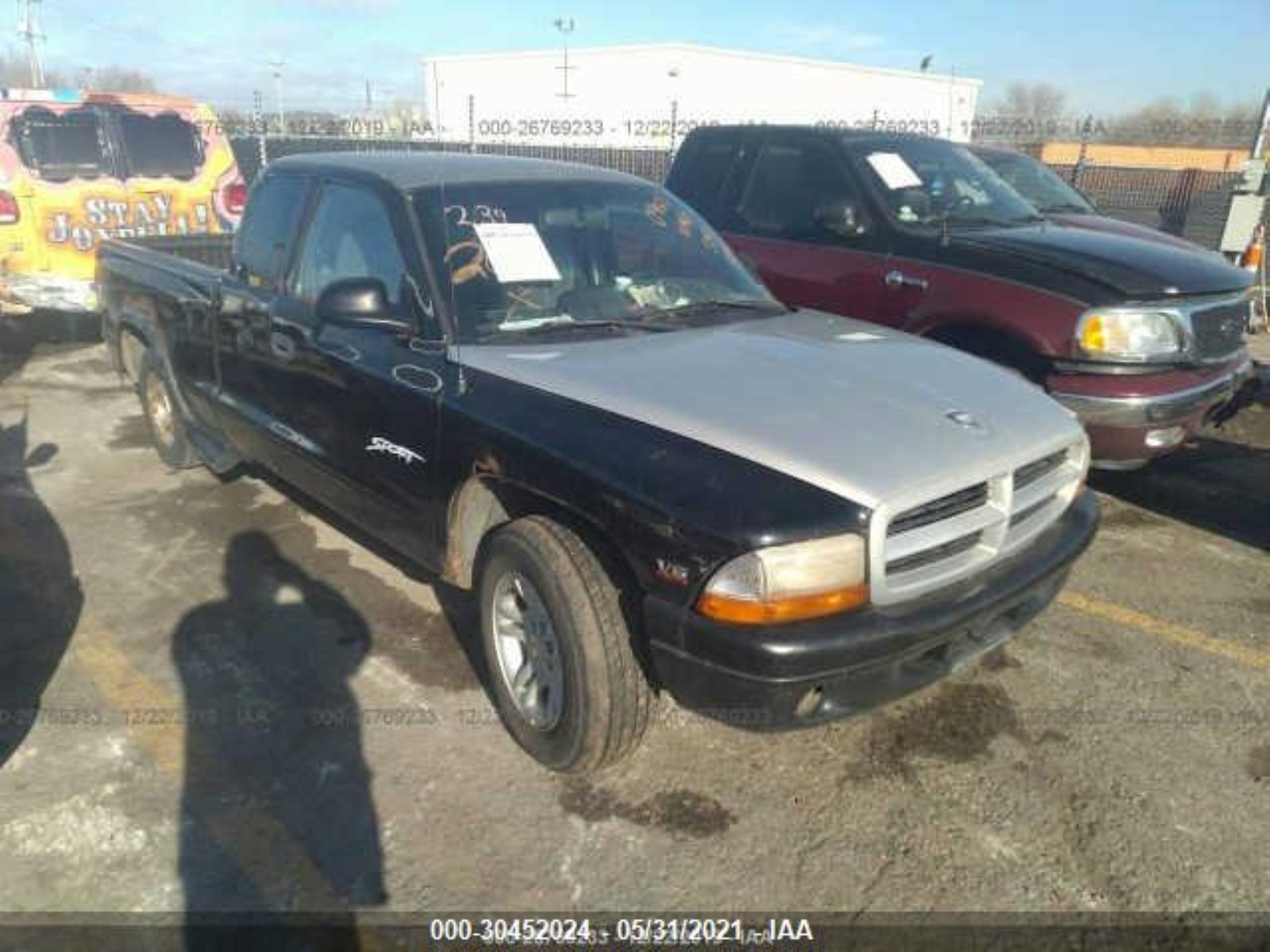 dodge dakota 2000 1b7gl22x4ys781293