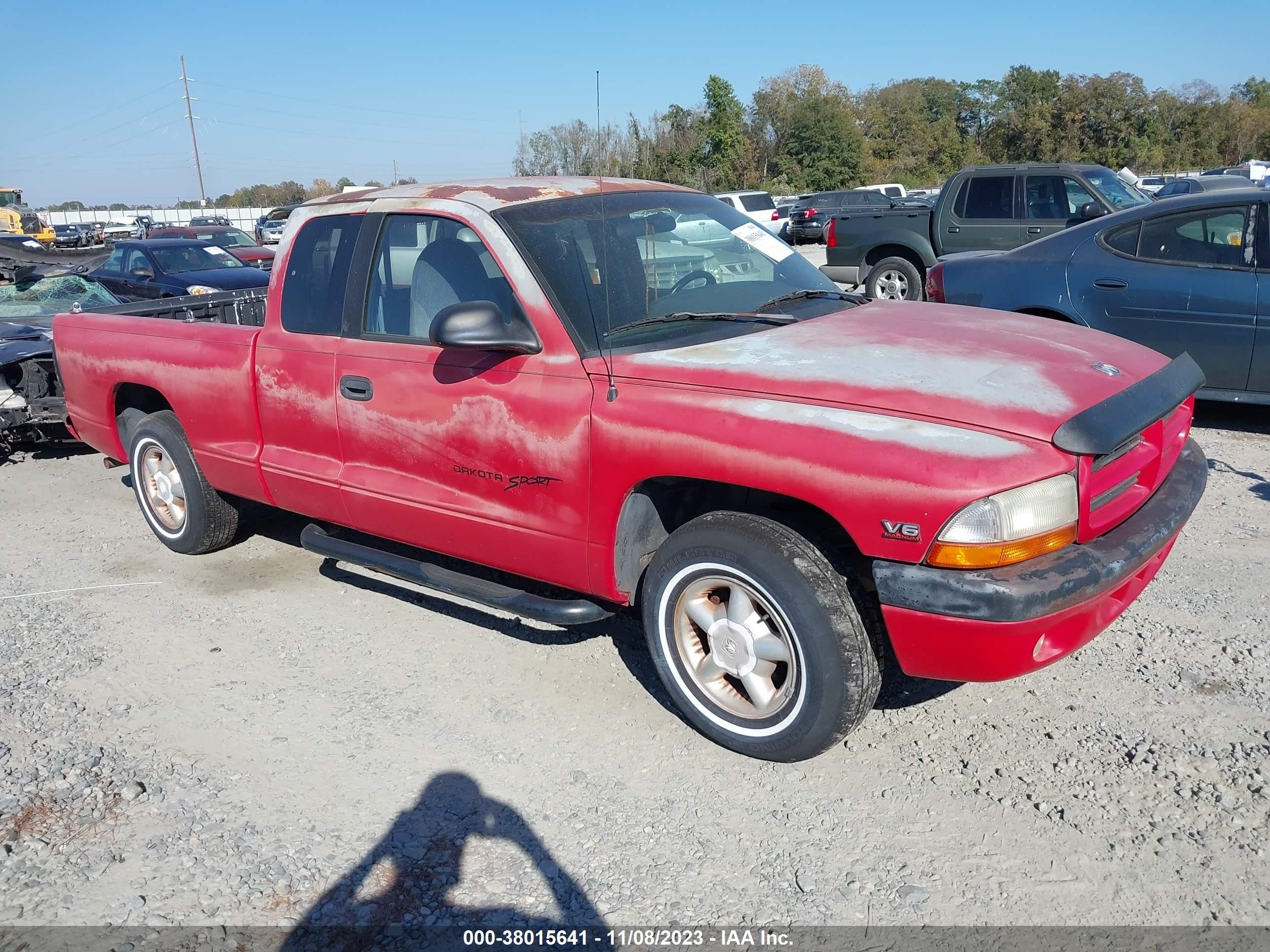 dodge dakota 1998 1b7gl22x7ws531639