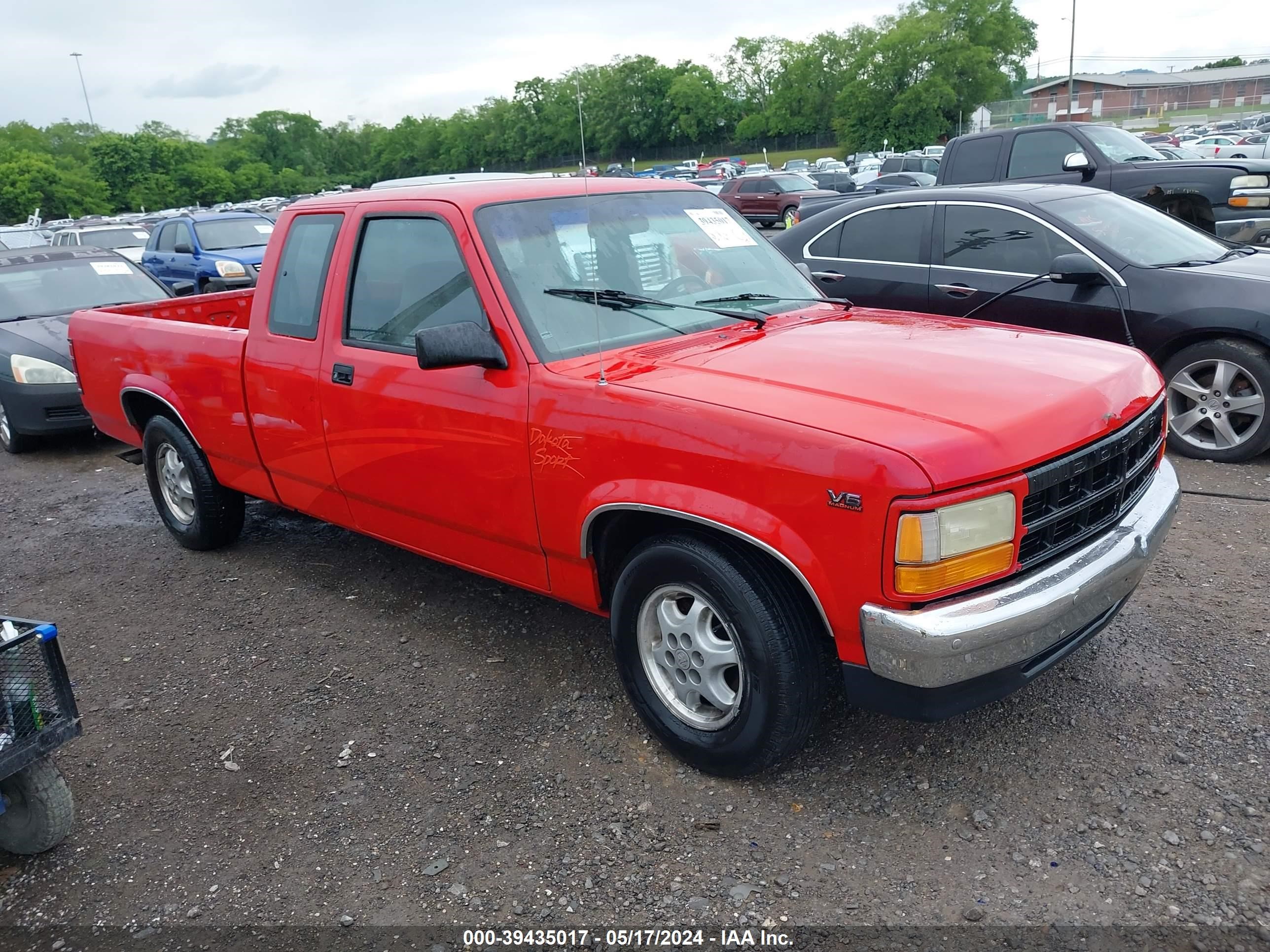 dodge dakota 1995 1b7gl23x1sw918673