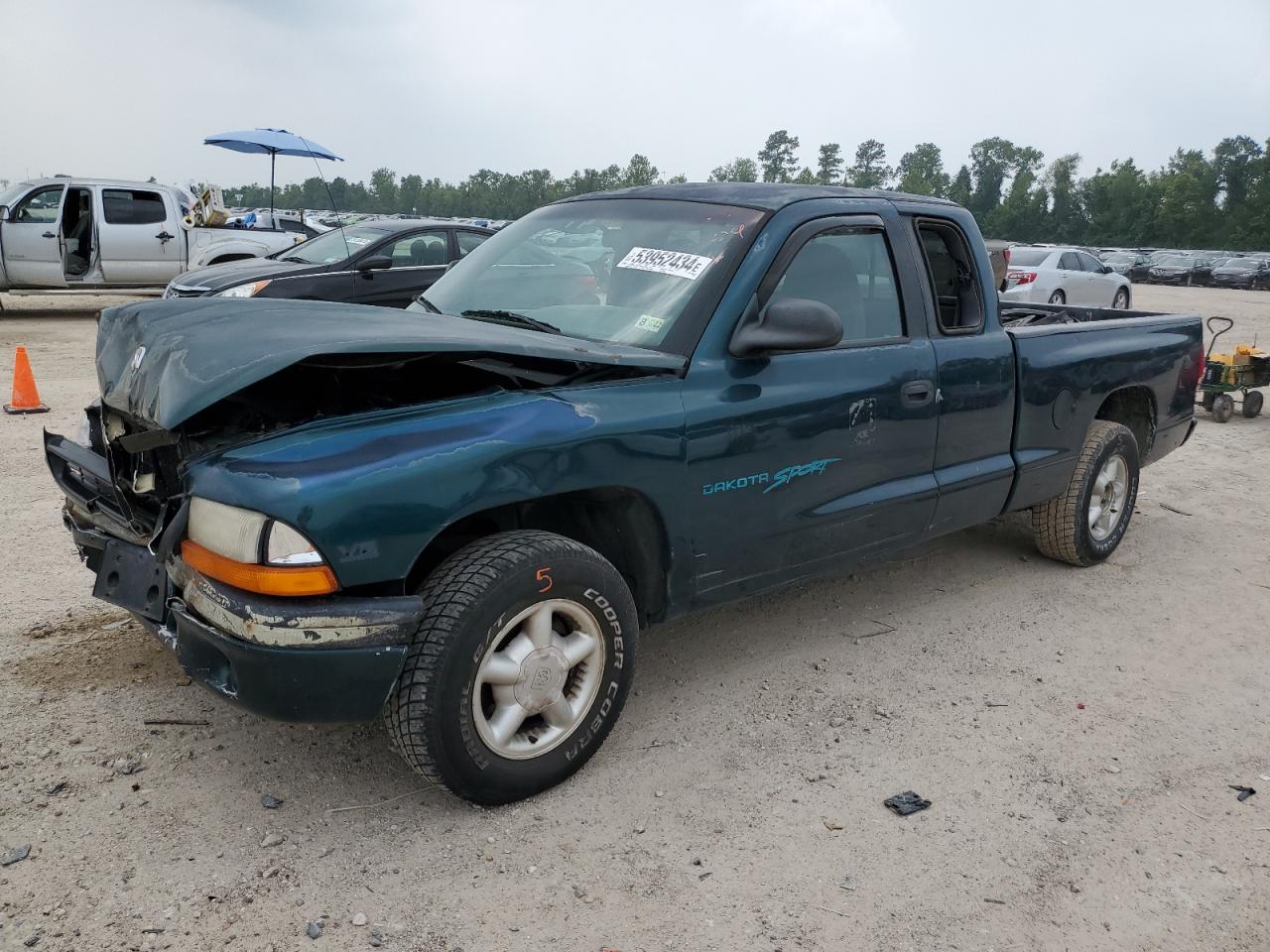 dodge dakota 1997 1b7gl23x3vs290885