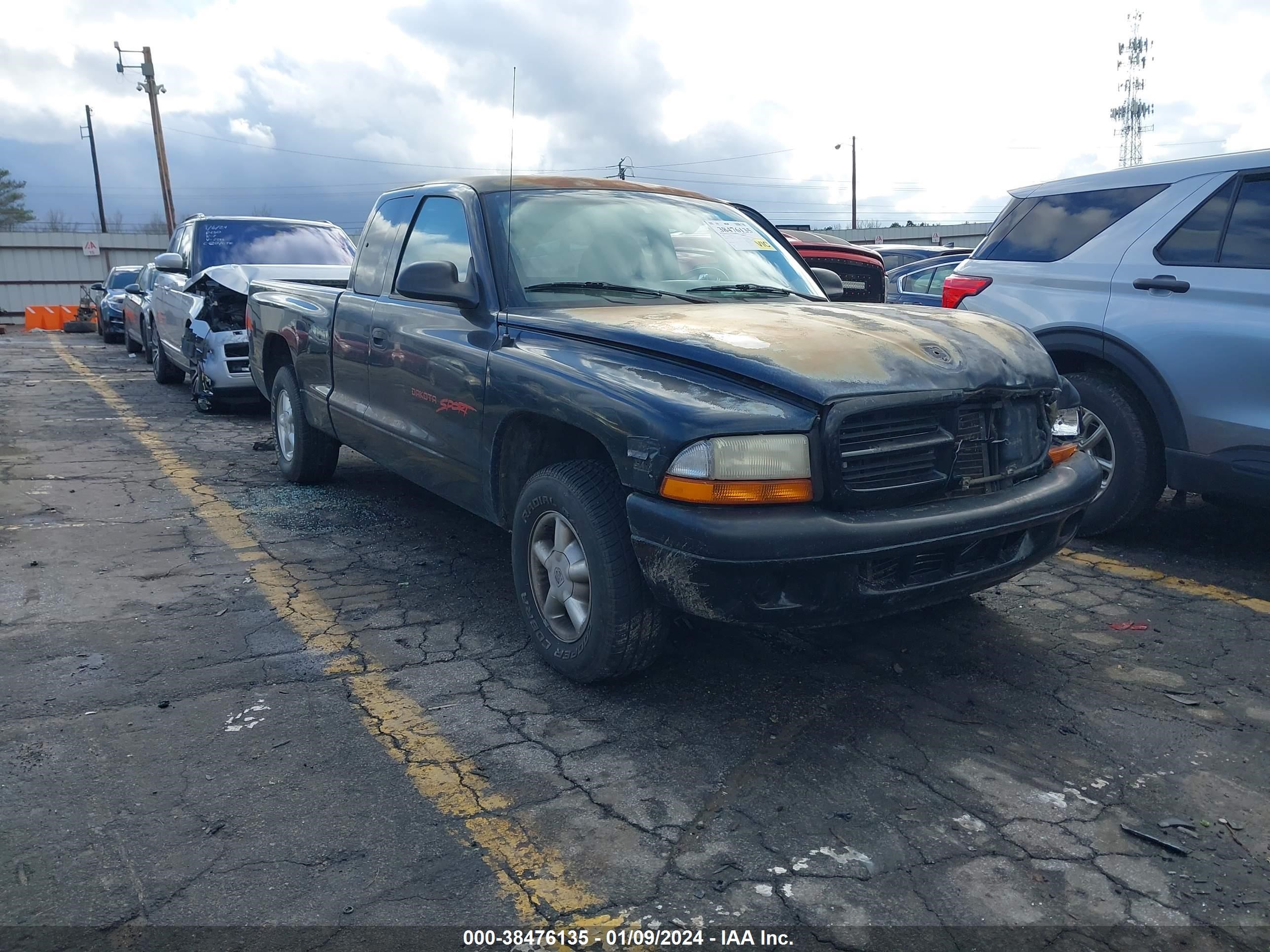 dodge dakota 1997 1b7gl23x5vs229103