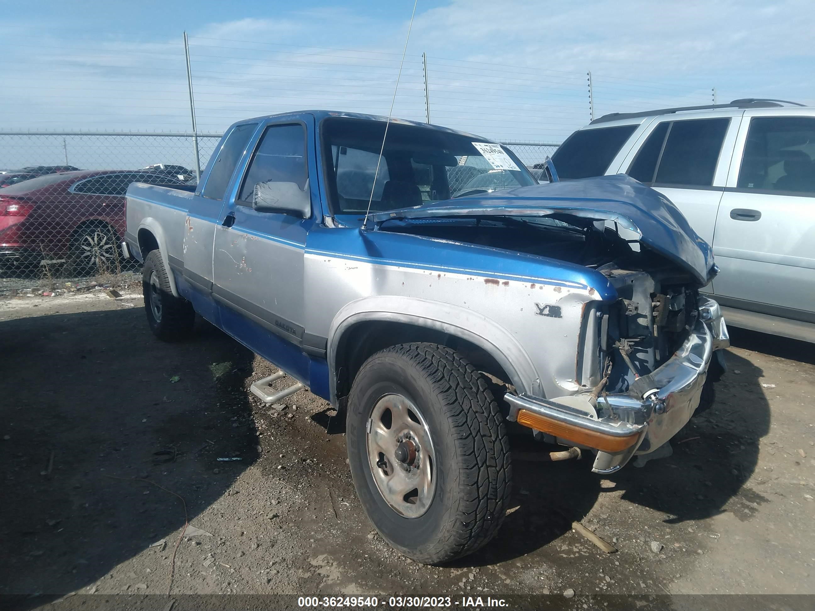 dodge dakota 1995 1b7gl23y0ss323698