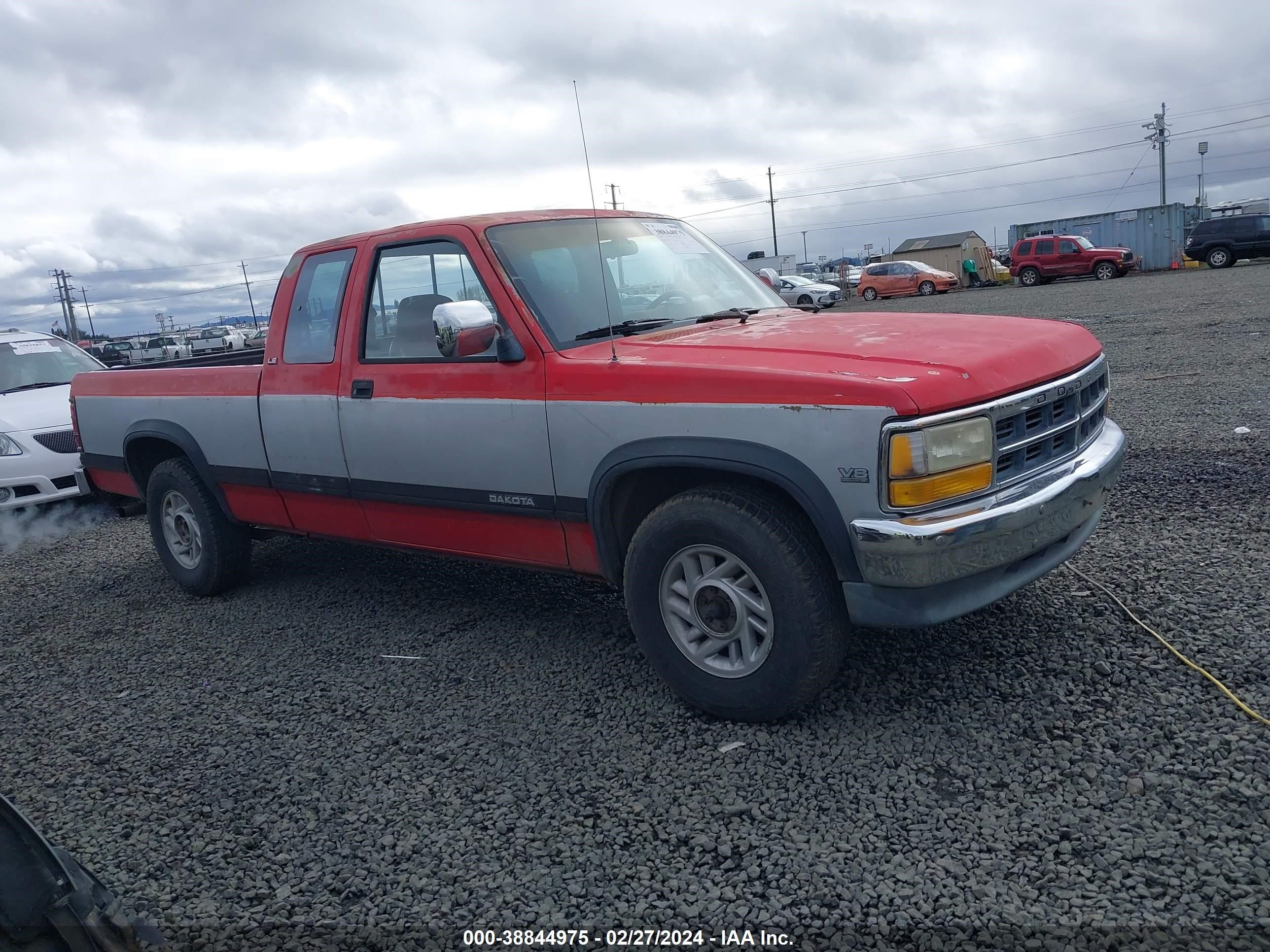 dodge dakota 1993 1b7gl23y5ps179461