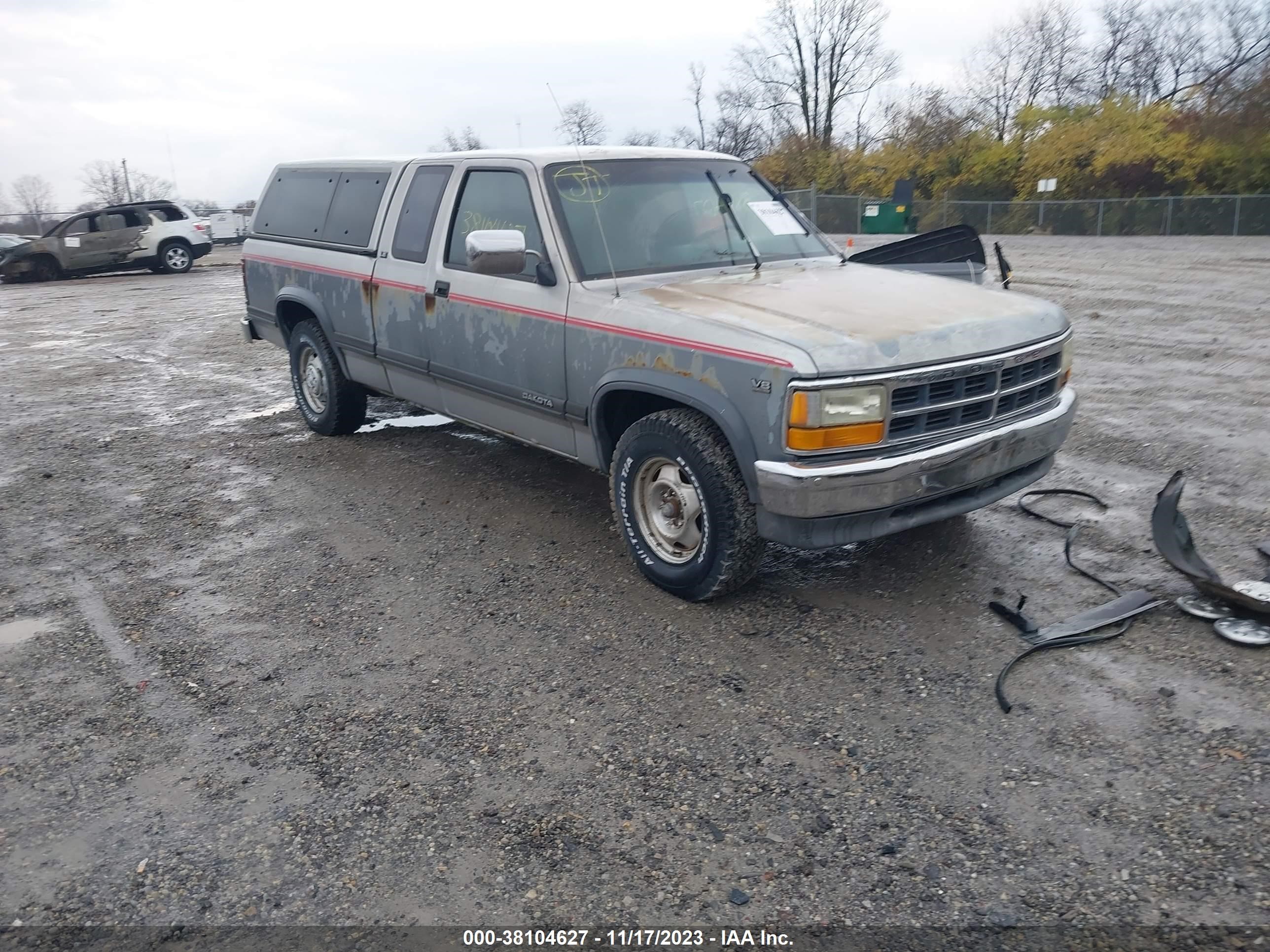 dodge dakota 1991 1b7gl23y8ms284023