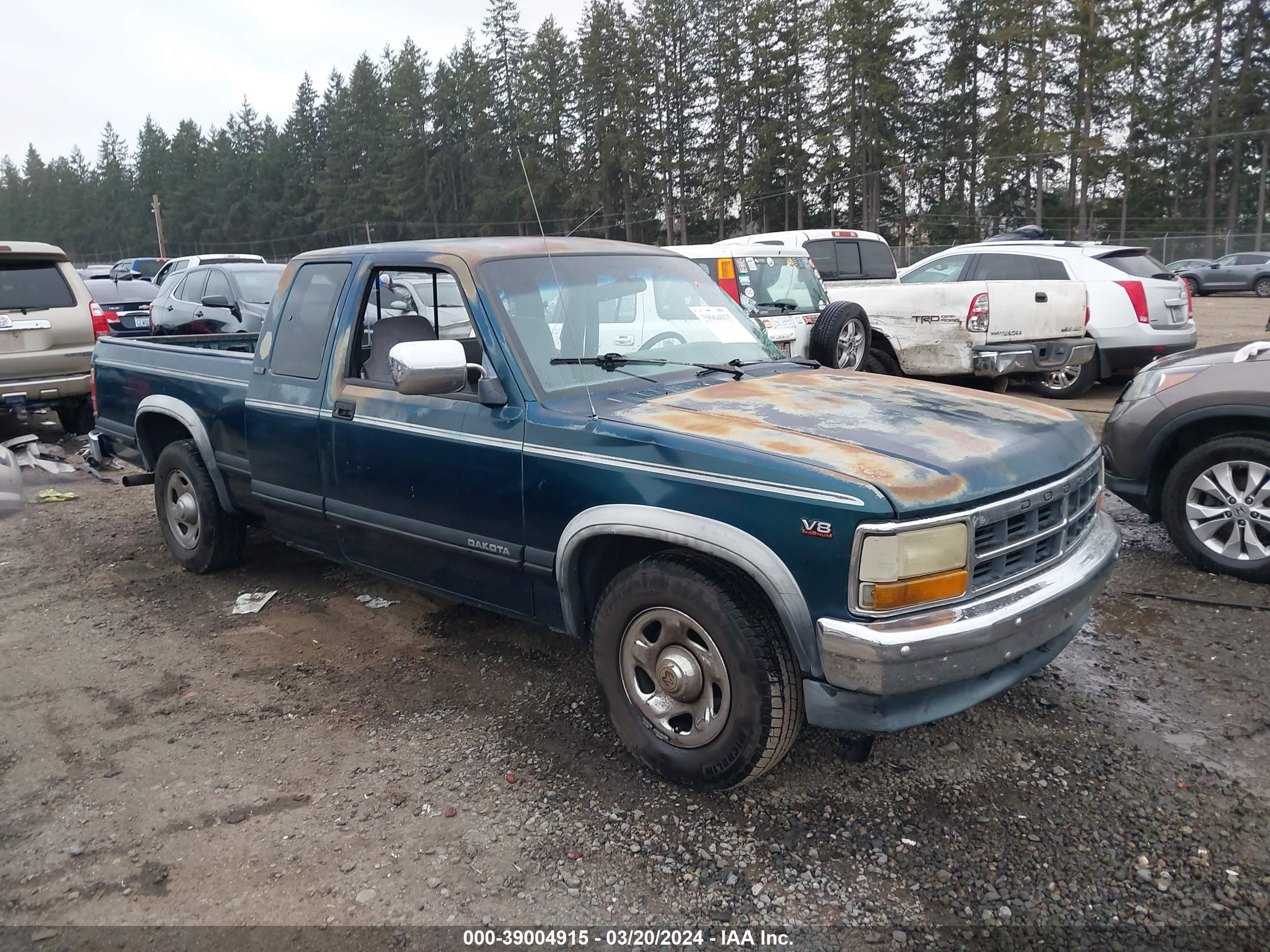 dodge dakota 1995 1b7gl23yxss378689