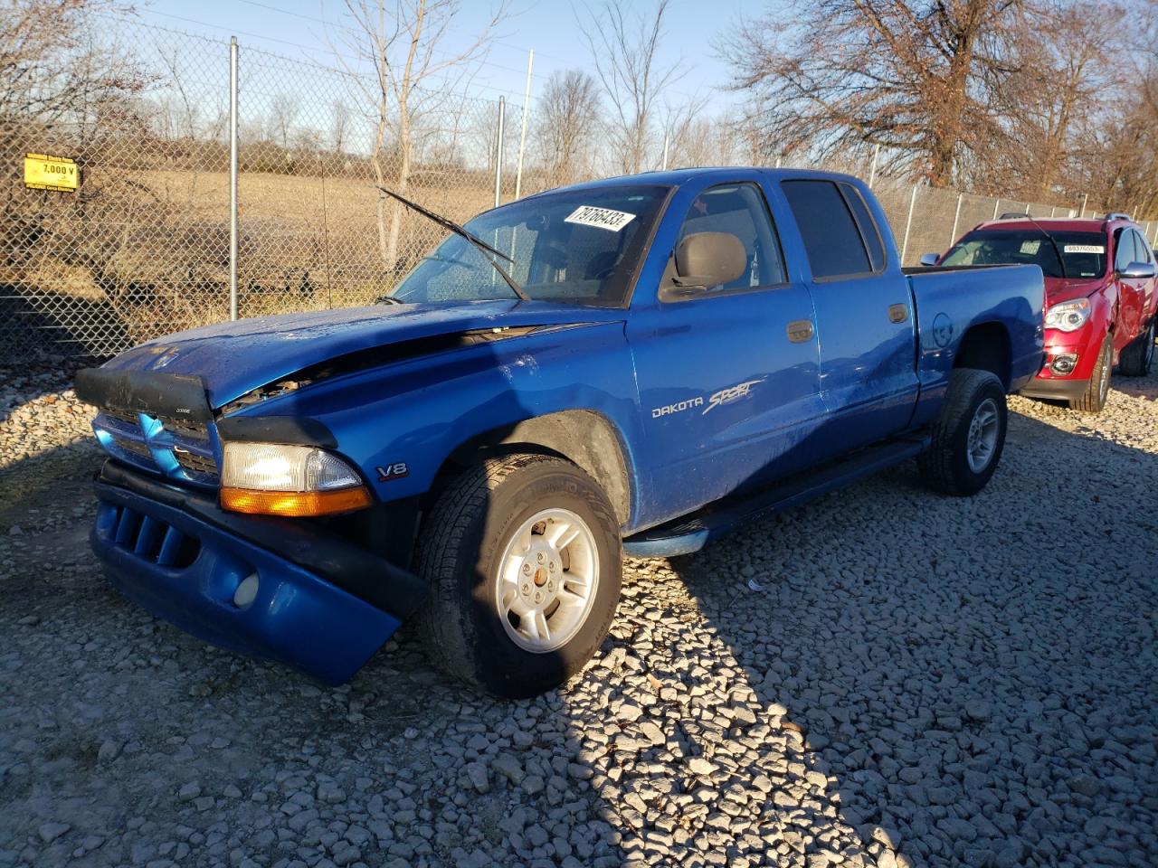 dodge dakota 2000 1b7gl2an7ys621327