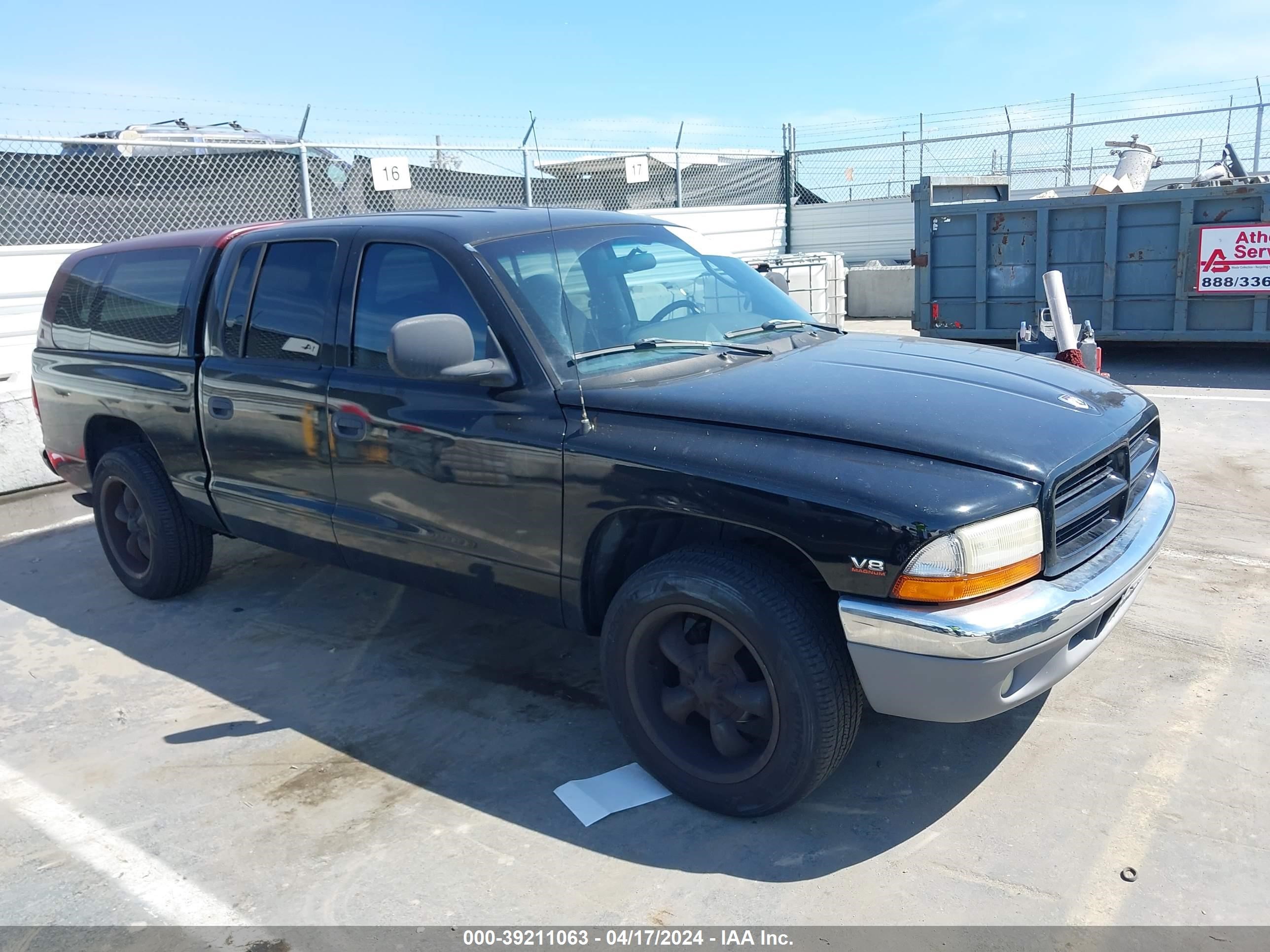 dodge dakota 2000 1b7gl2an9ys759676