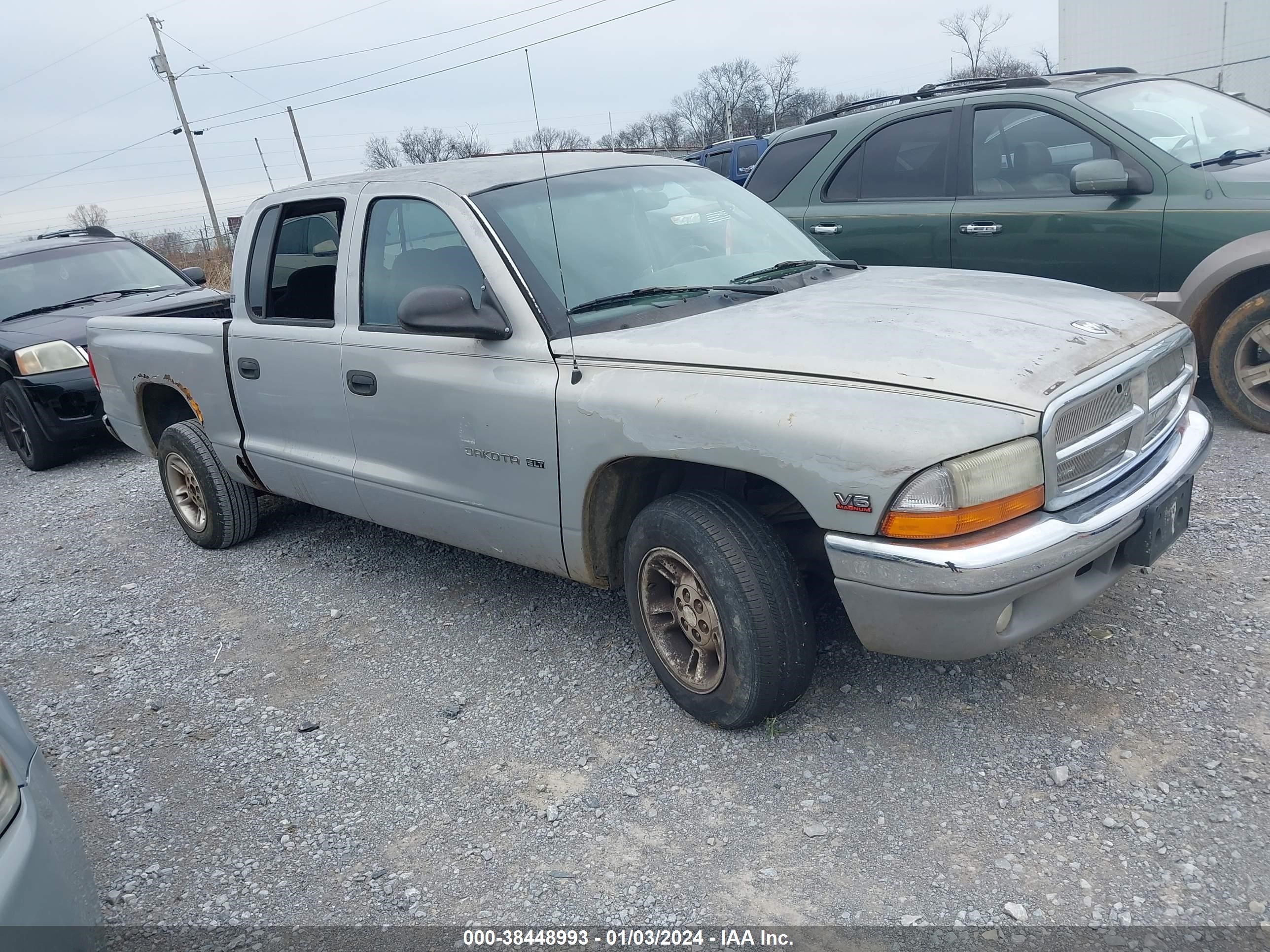 dodge dakota 2000 1b7gl2ax3ys648509