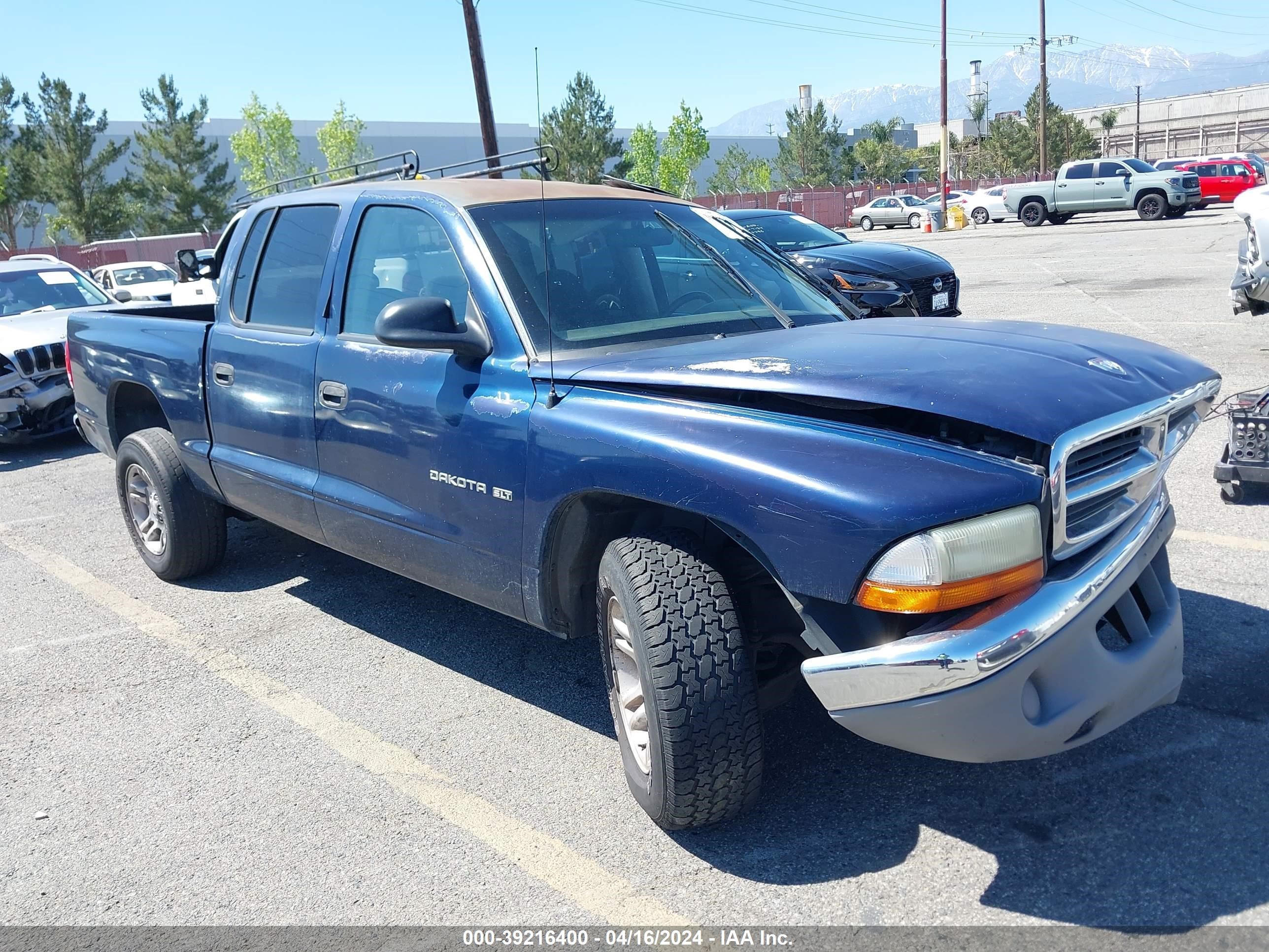 dodge dakota 2001 1b7gl2ax81s148061