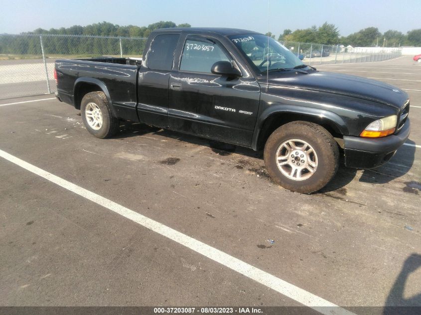 dodge dakota 2002 1b7gl32x72s502724