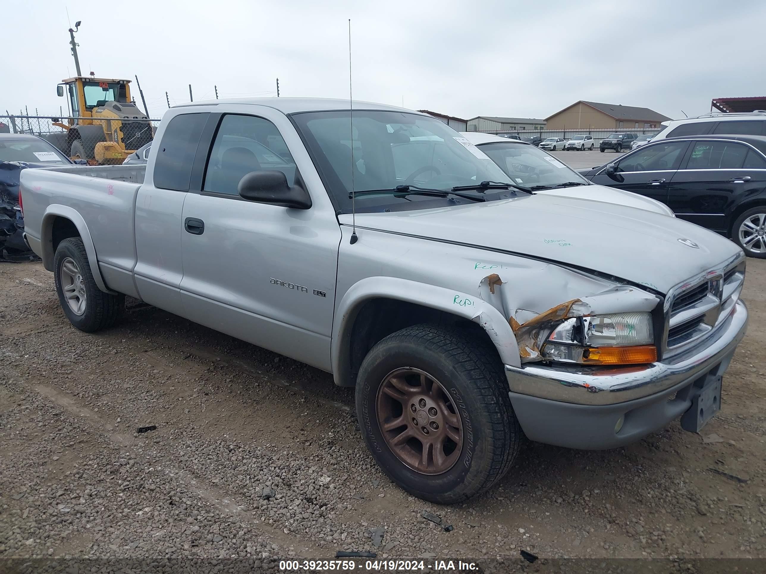 dodge dakota 2002 1b7gl42x52s507880