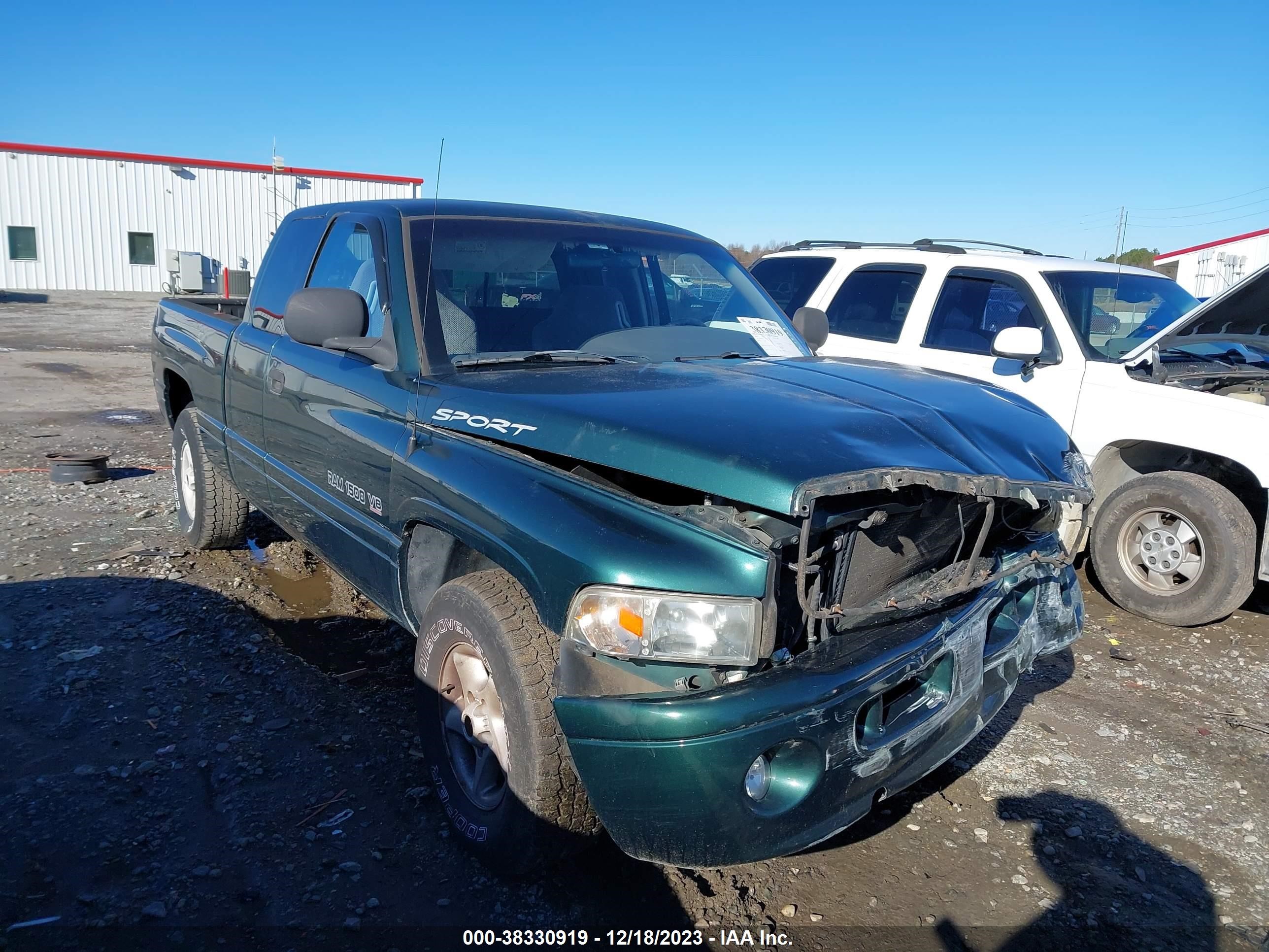 dodge ram 2000 1b7hc13y1yj168883