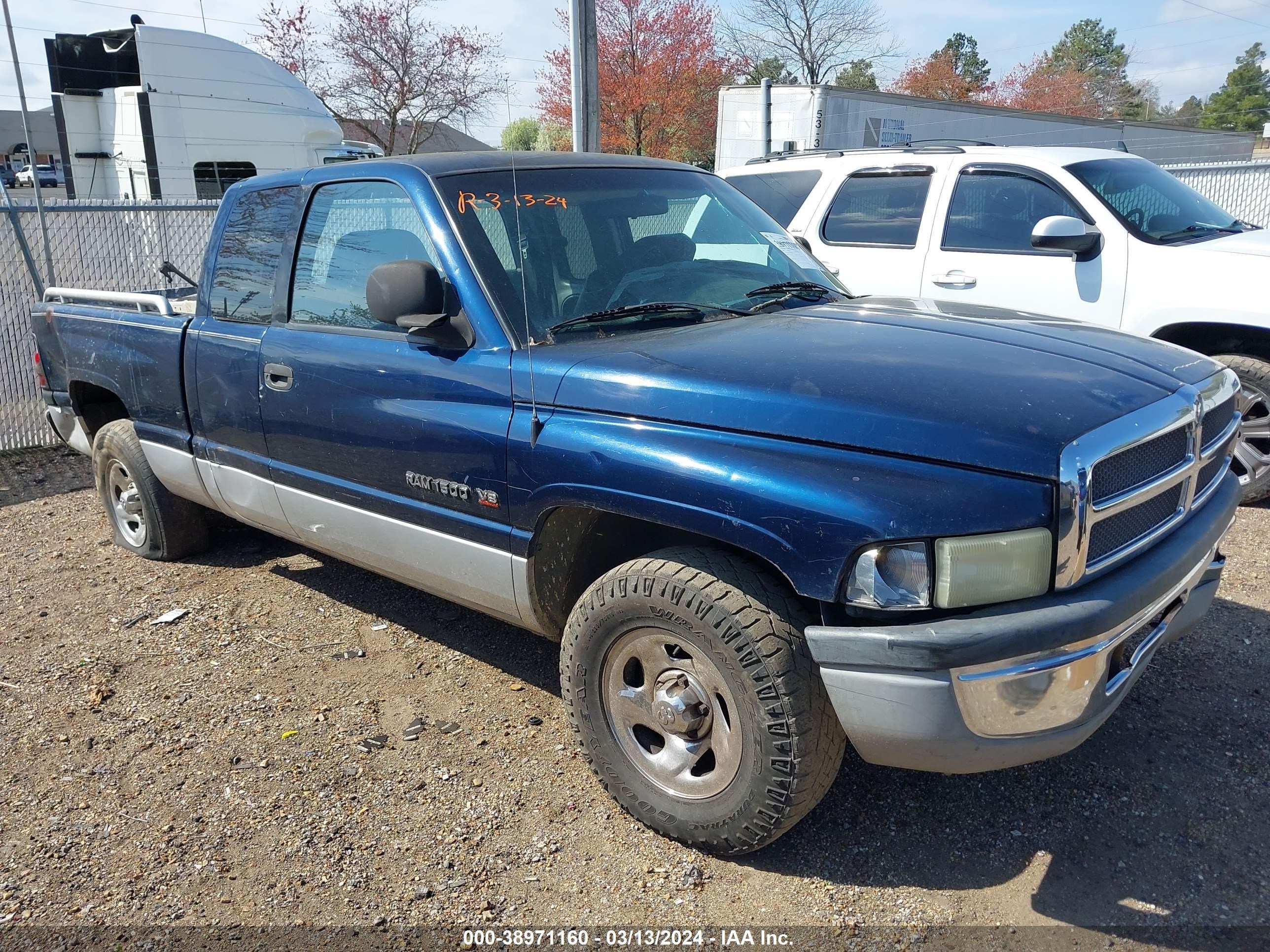 dodge ram 2001 1b7hc13y91j602246