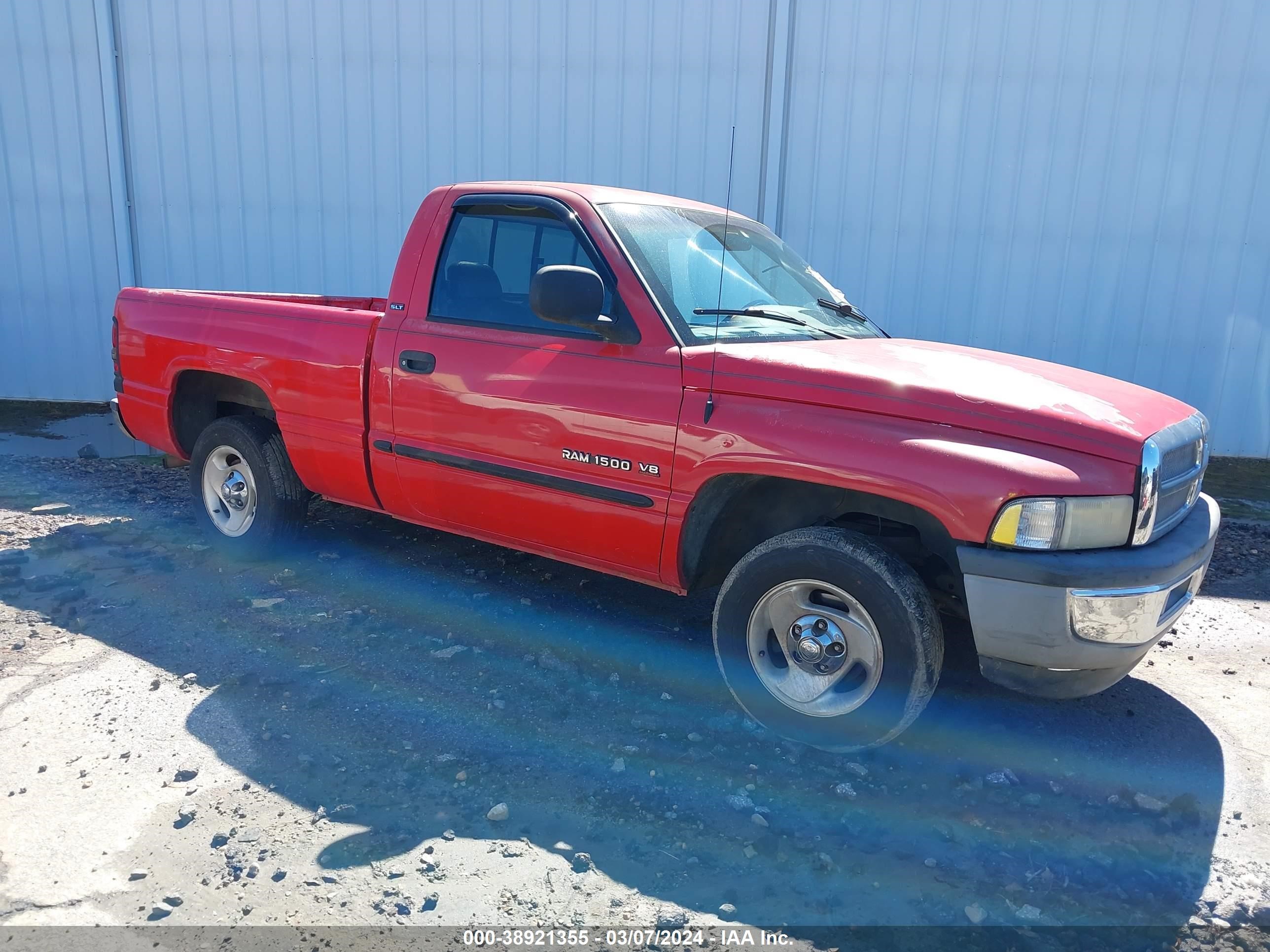 dodge ram 2001 1b7hc16y01s706565