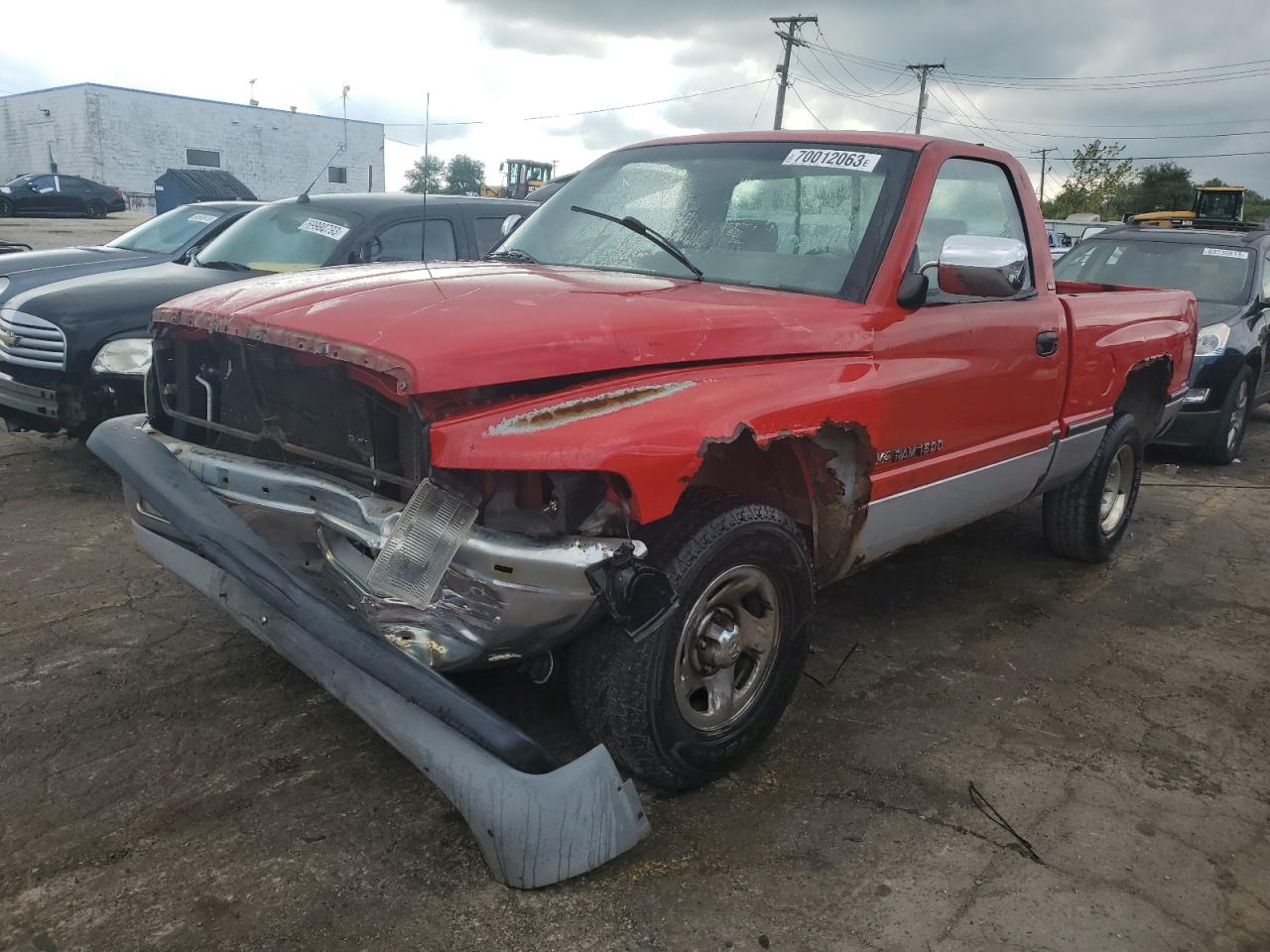 dodge ram 1995 1b7hc16y1ss152664