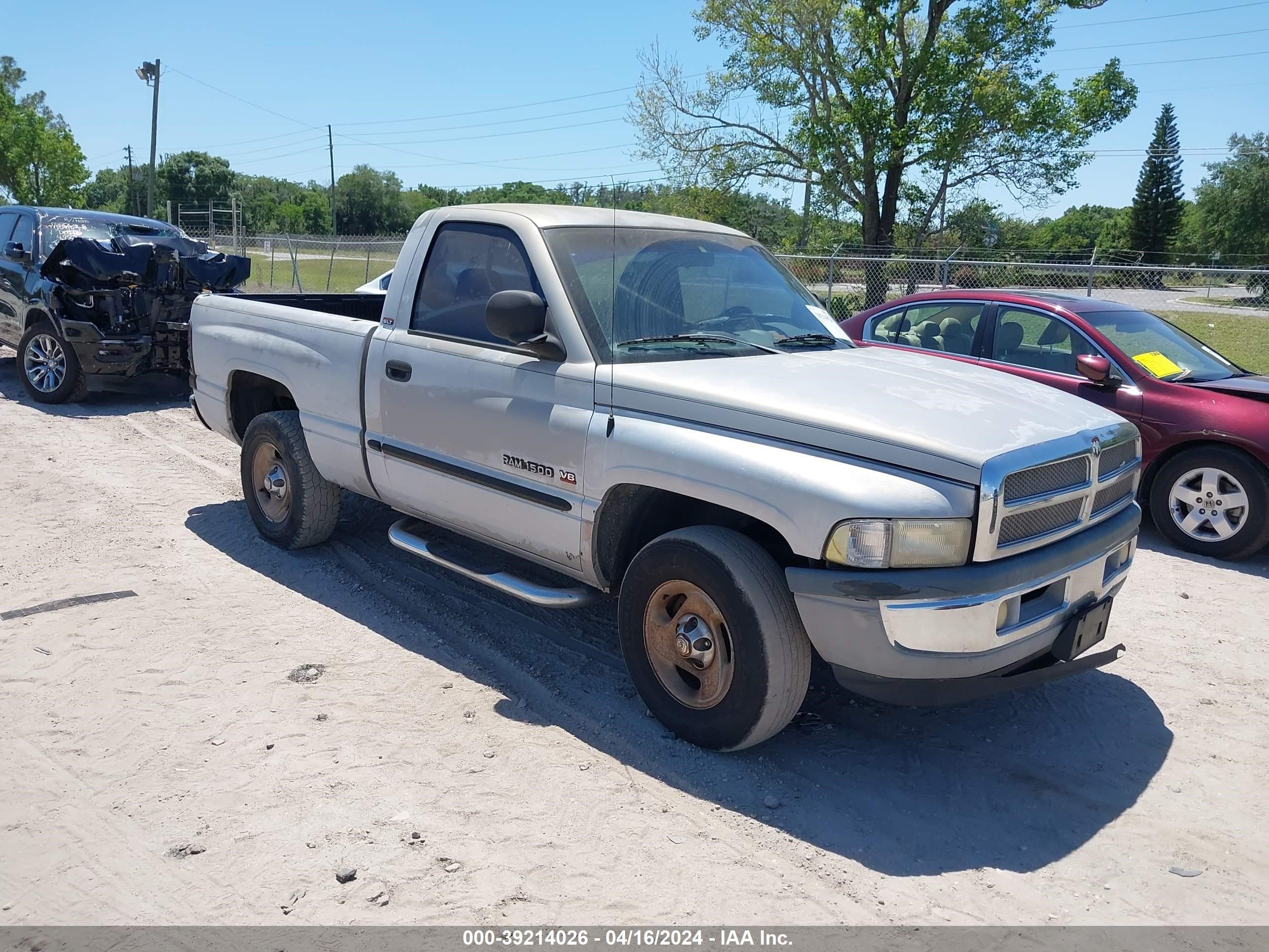 dodge ram 2001 1b7hc16y21s761972