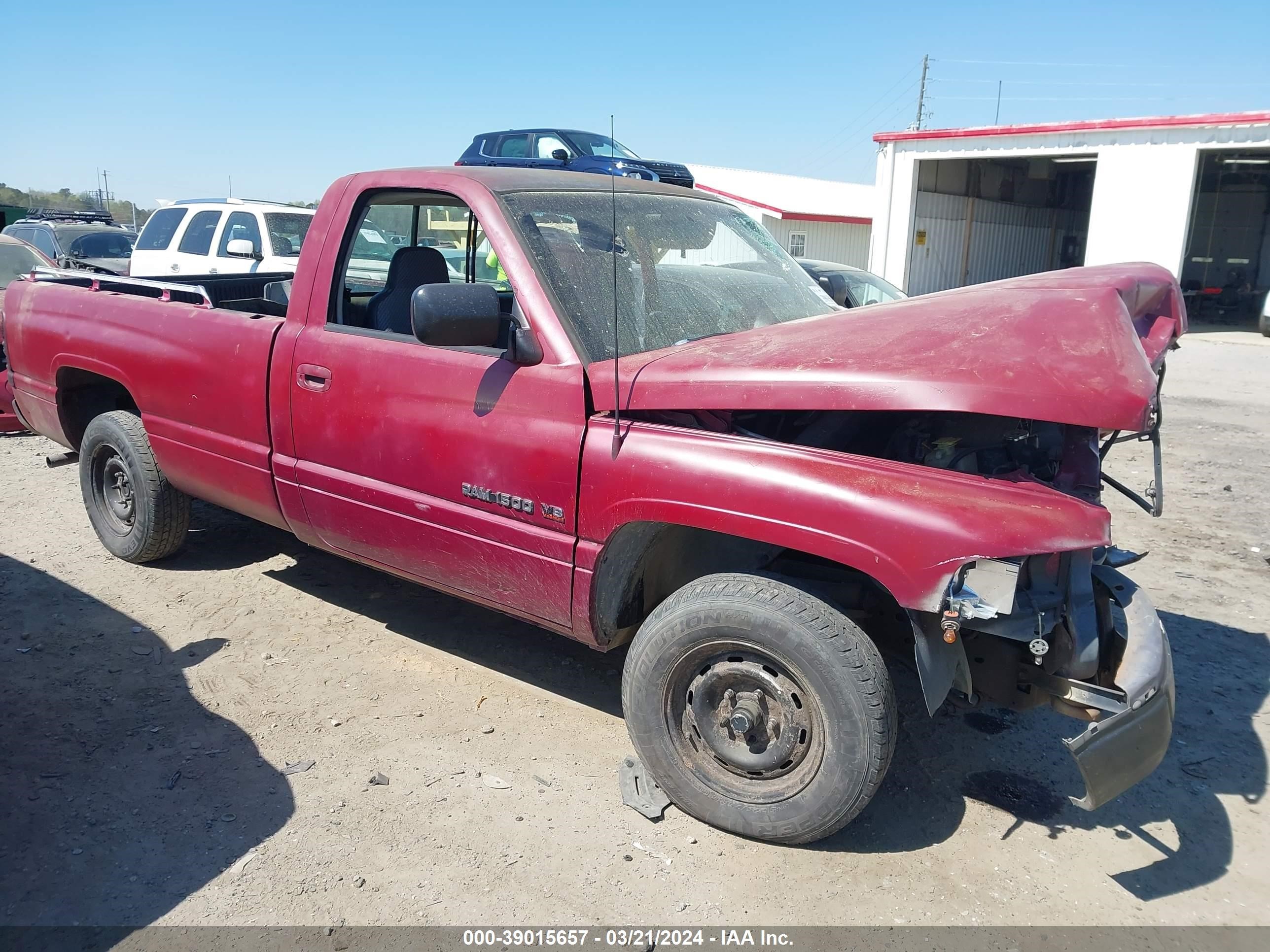 dodge ram 1996 1b7hc16y2ts634674