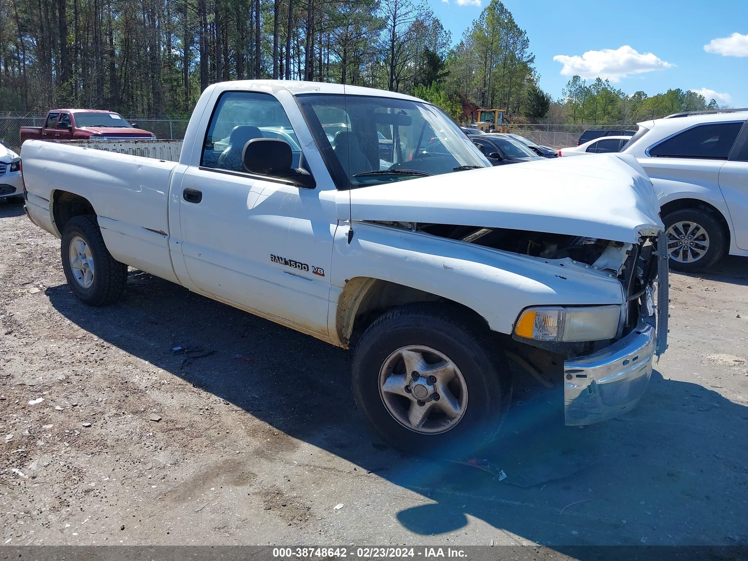 dodge ram 2001 1b7hc16y61s699458