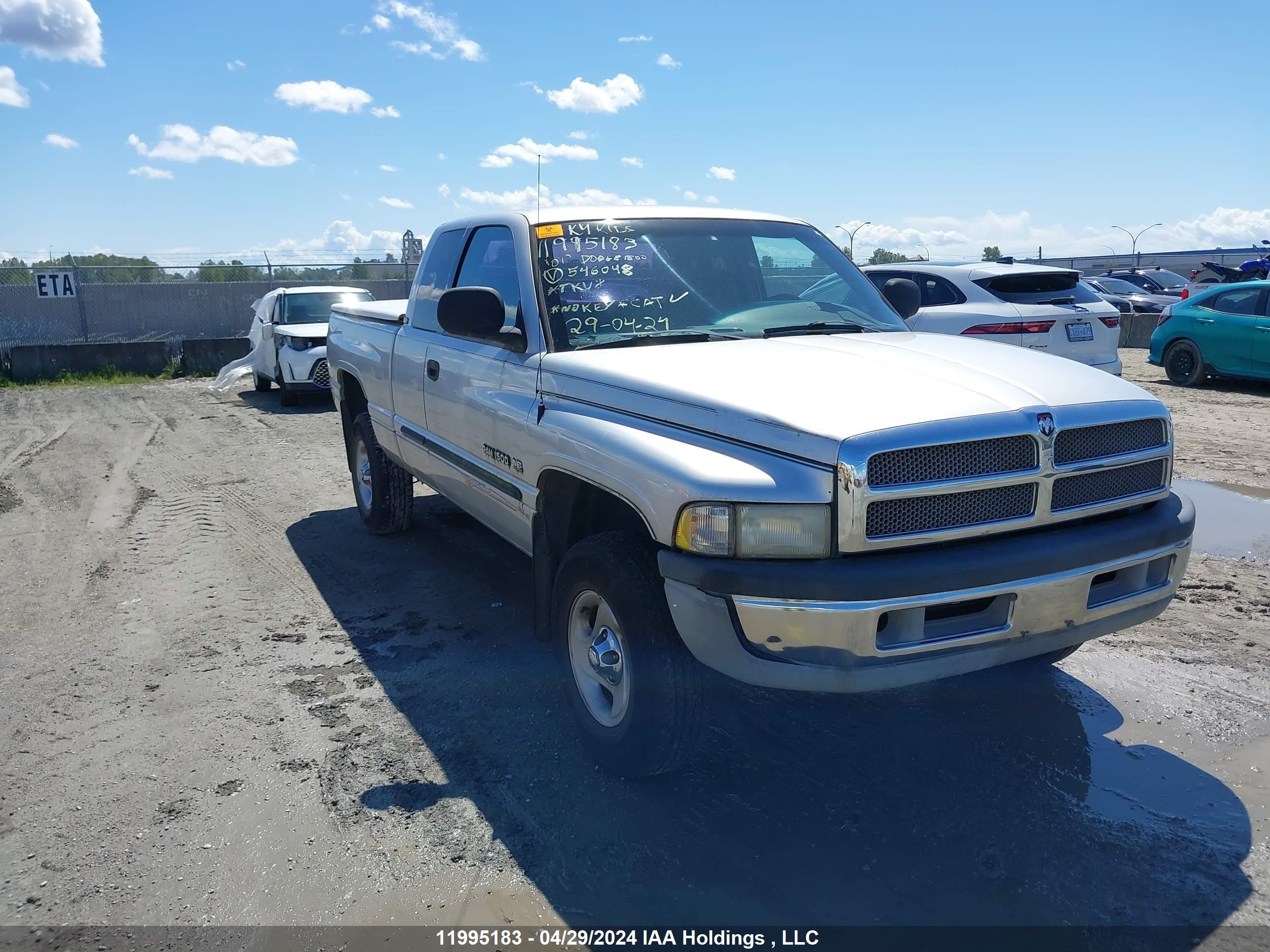 dodge ram 2001 1b7hf13yx1j546048