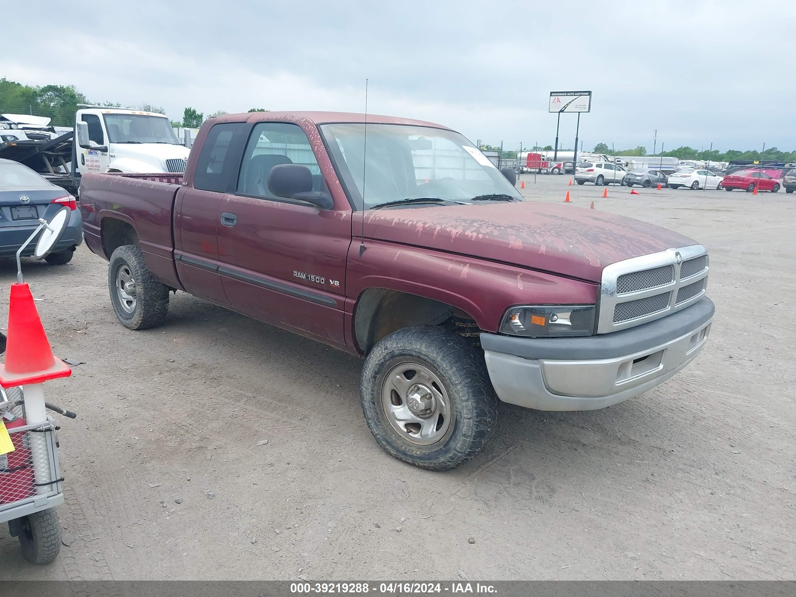 dodge ram 2001 1b7hf13z01j229629