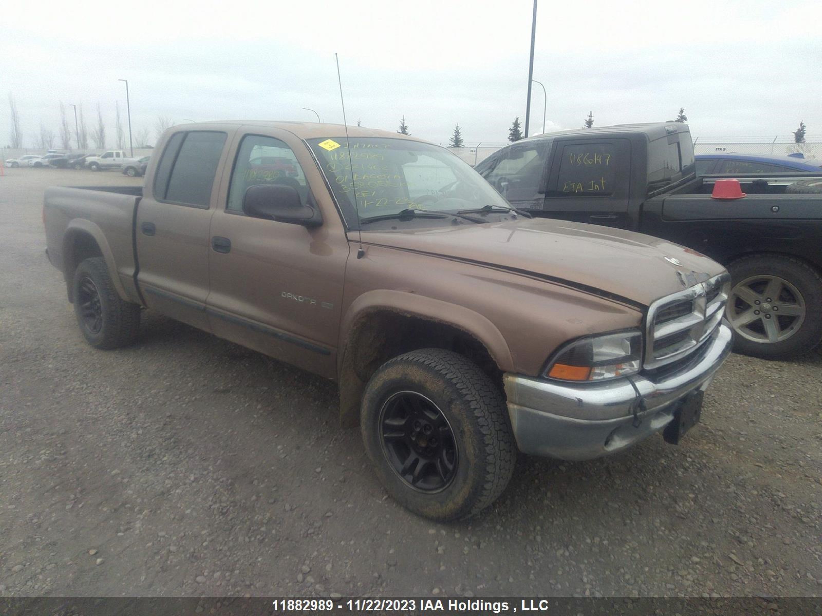 dodge dakota 2001 1b7hg2an21s221402