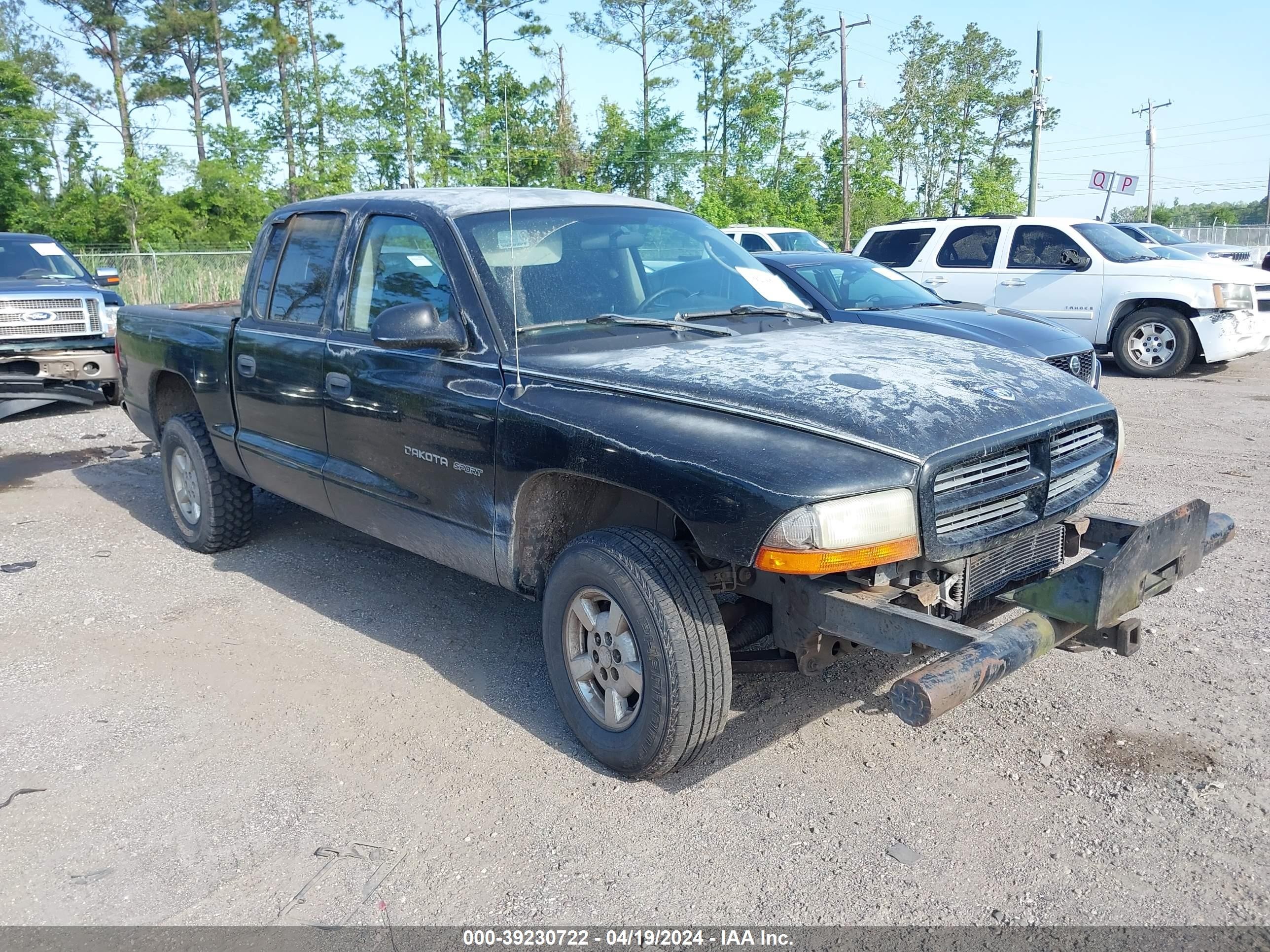 dodge dakota 2002 1b7hg38n32s563549