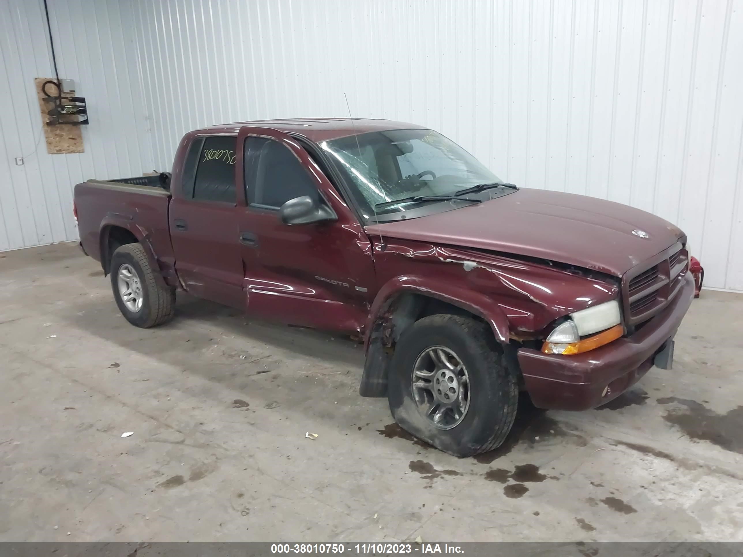 dodge dakota 2002 1b7hg48n82s634024