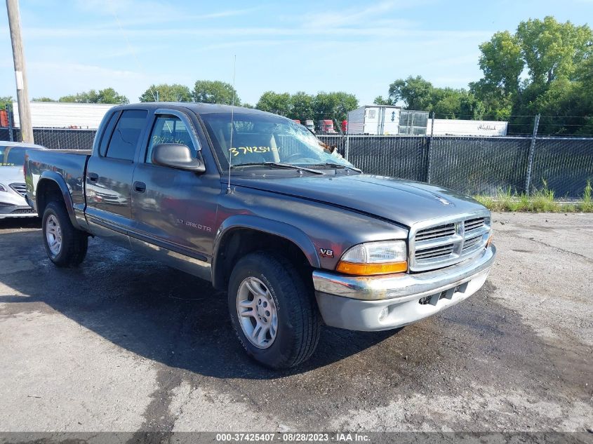 dodge dakota 2002 1b7hg48z52s553047