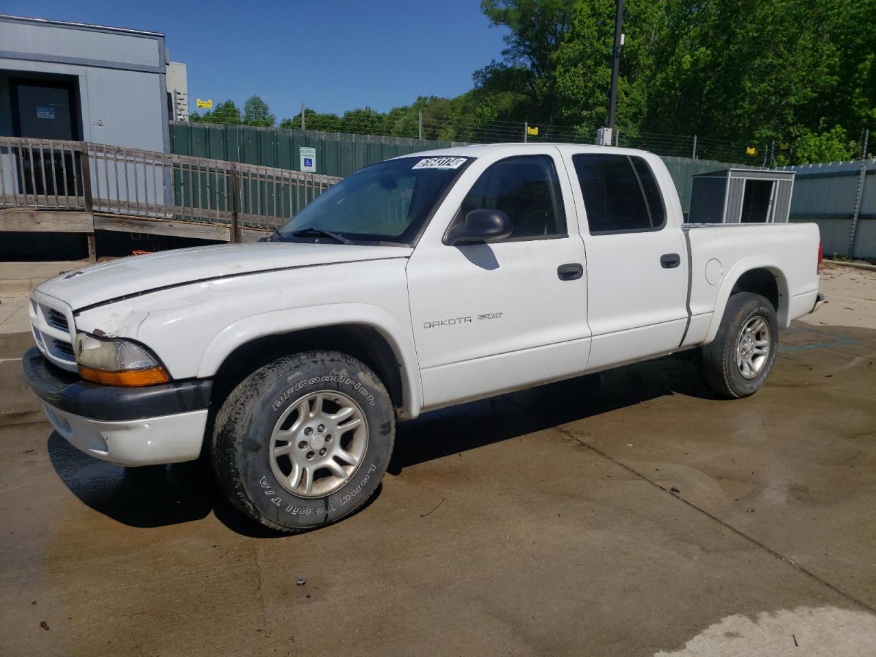 dodge dakota 2002 1b7hl38x32s507611