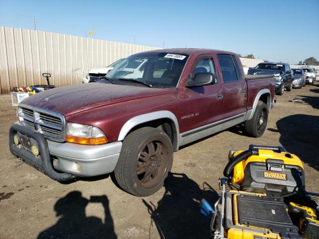 dodge dakota qua 2002 1b7hl48n32s551077