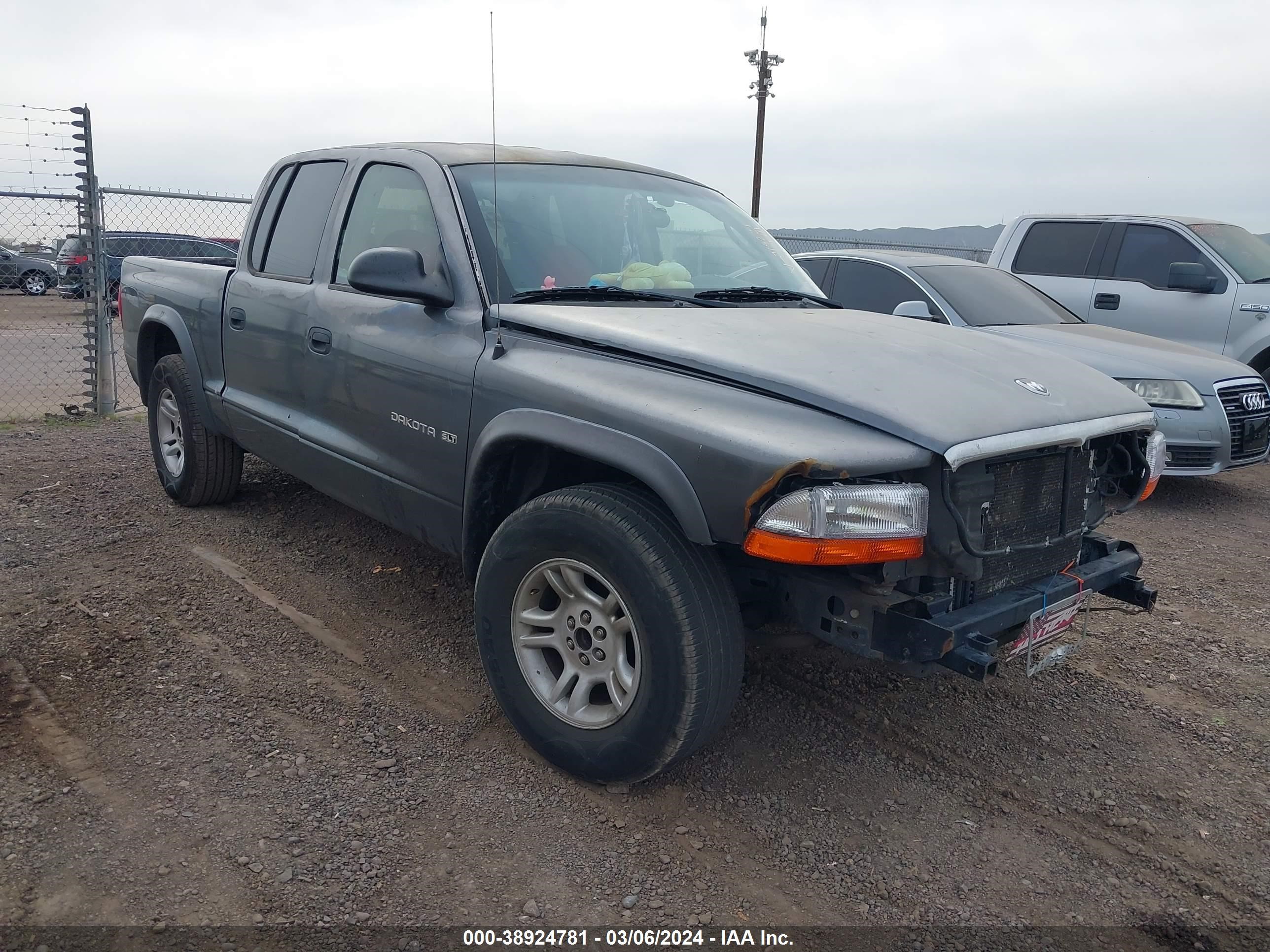 dodge dakota 2002 1b7hl48n32s719221