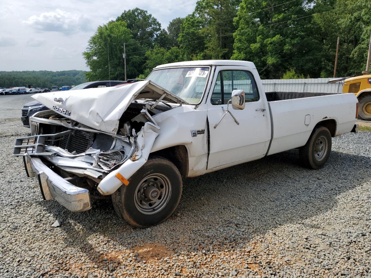 dodge d150 1987 1b7jd24t5hs519165