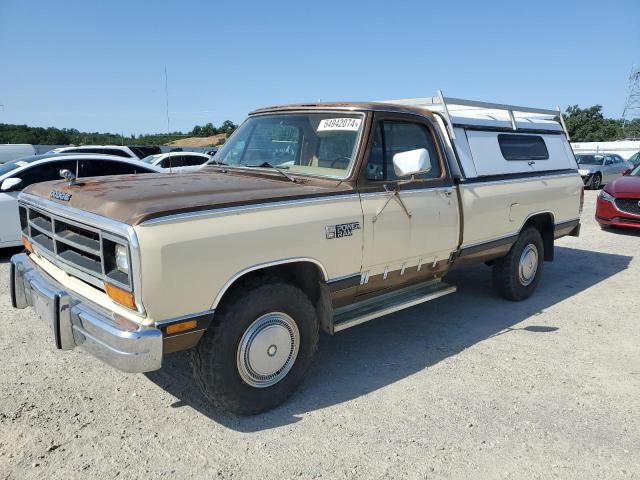 dodge w series 1987 1b7jw24w4hs387083