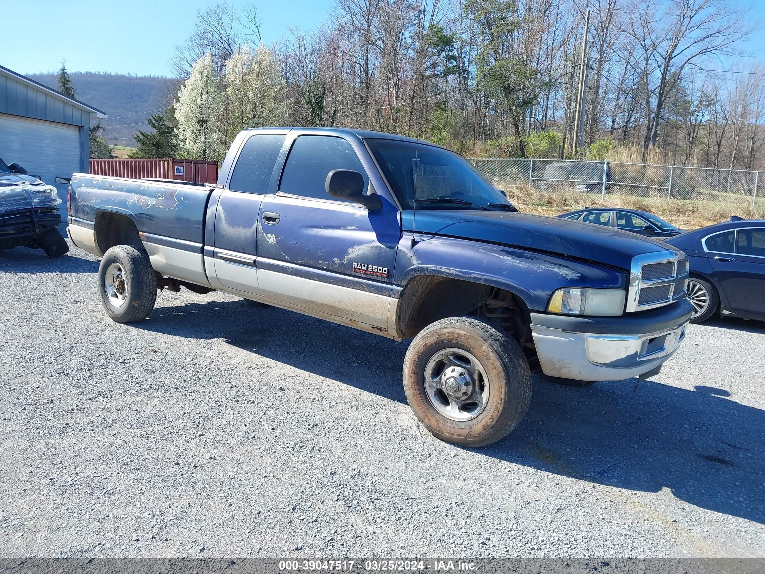 dodge ram 2001 1b7kf23661j549121