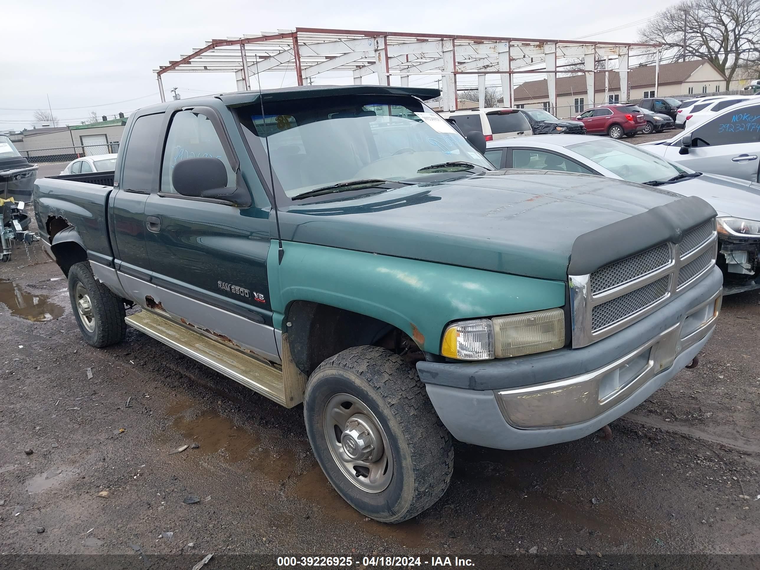 dodge ram 1998 1b7kf23z8wj106700