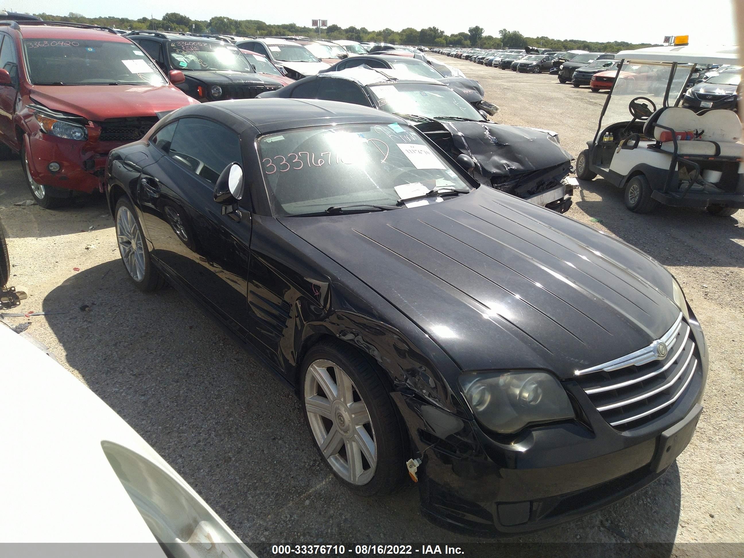 chrysler crossfire 2006 1c3an59l06x065631