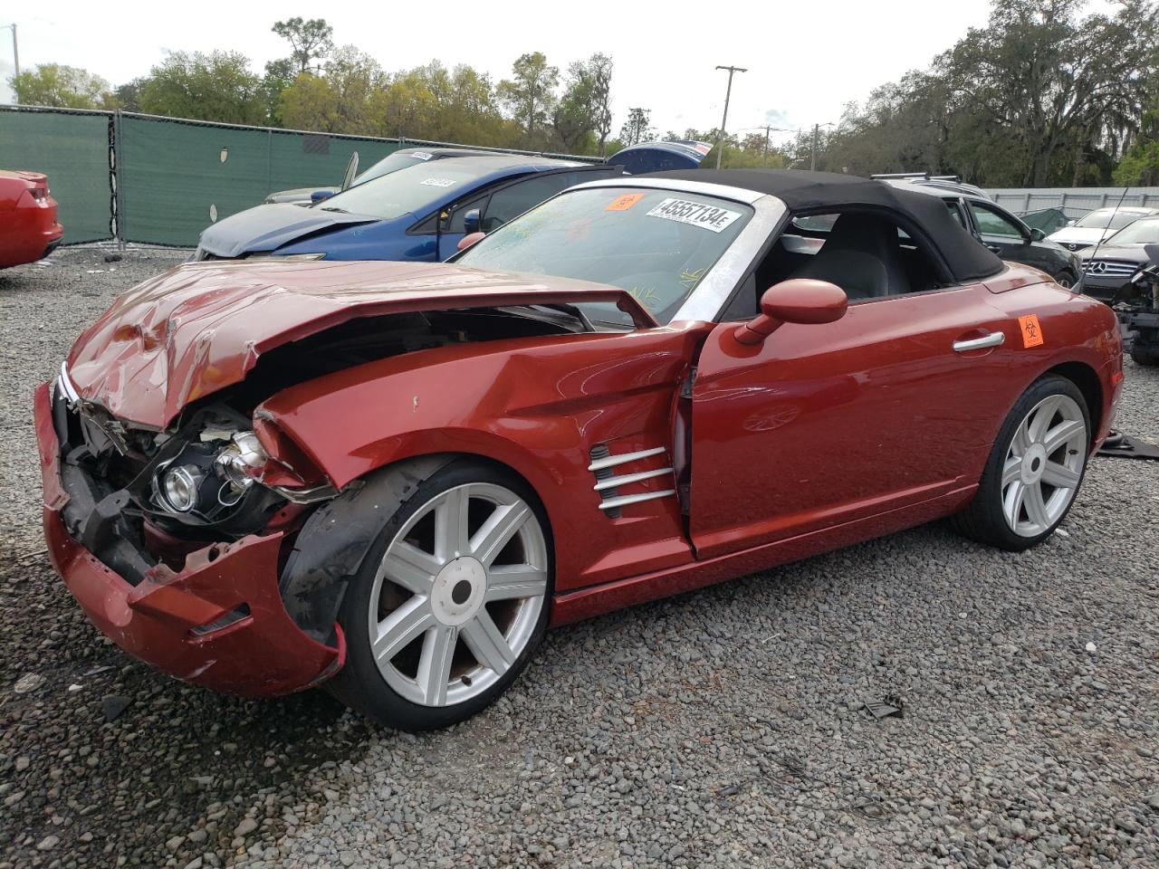 chrysler crossfire 2005 1c3an65l05x059600