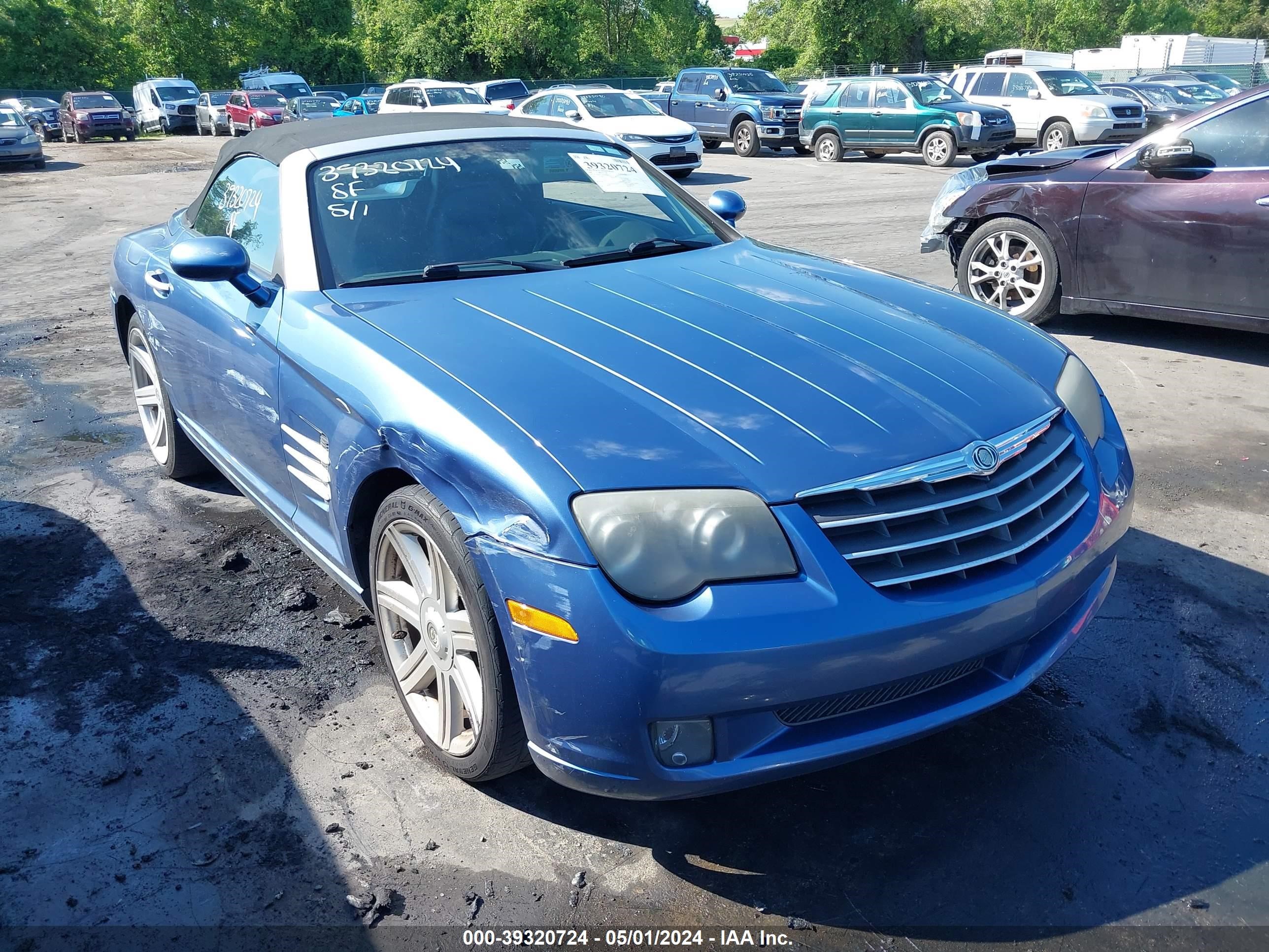 chrysler crossfire 2006 1c3an65l36x067952