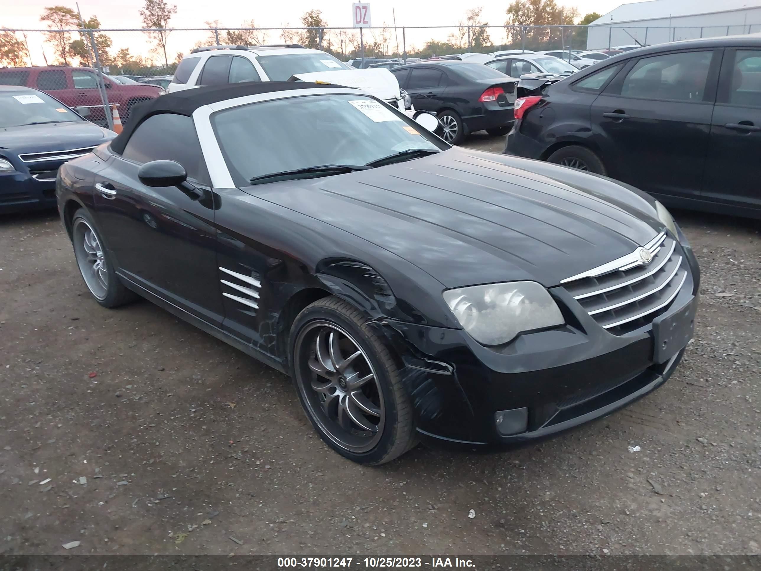 chrysler crossfire 2005 1c3an65l45x044517