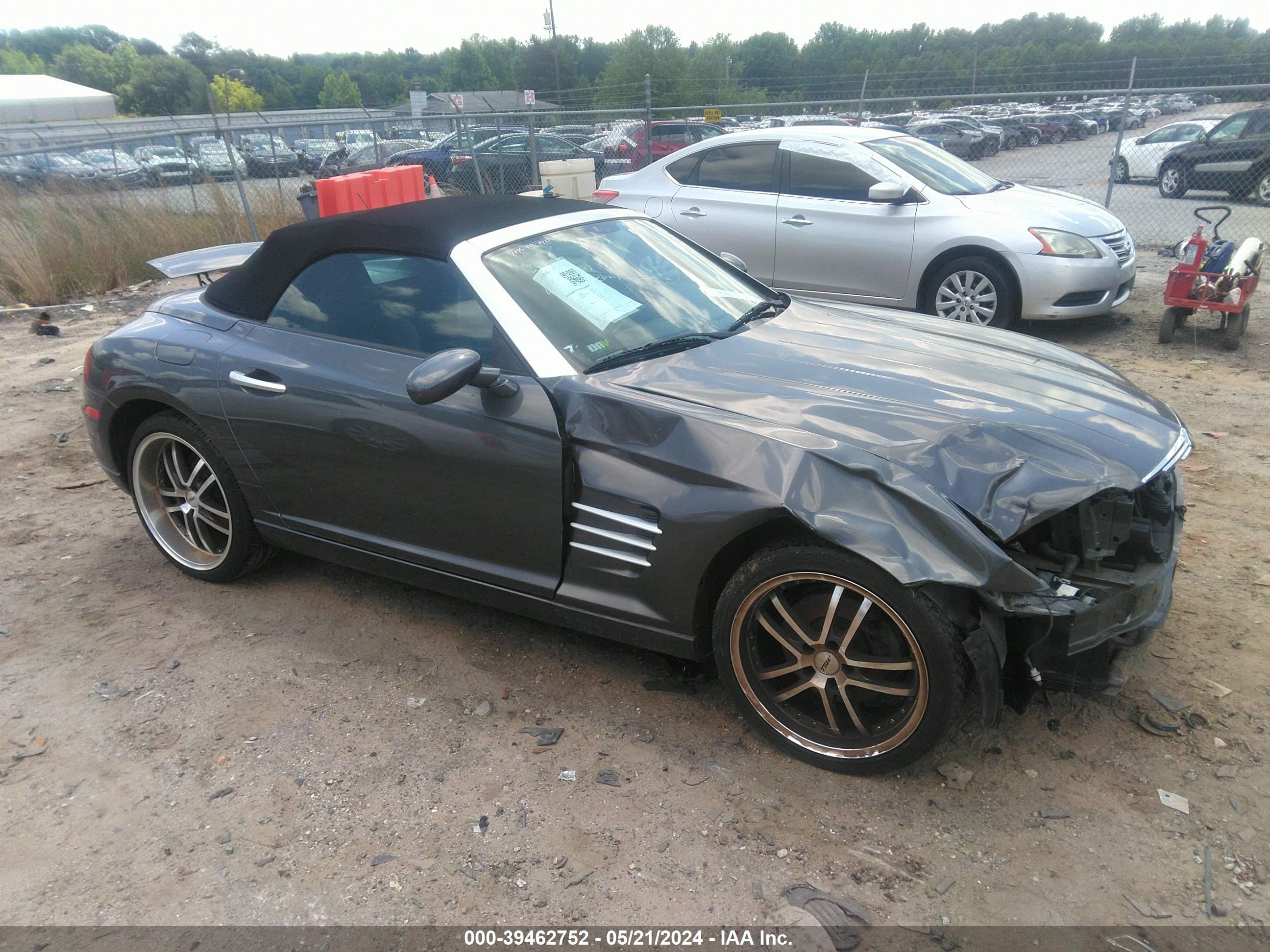 chrysler crossfire 2005 1c3an65l55x051928