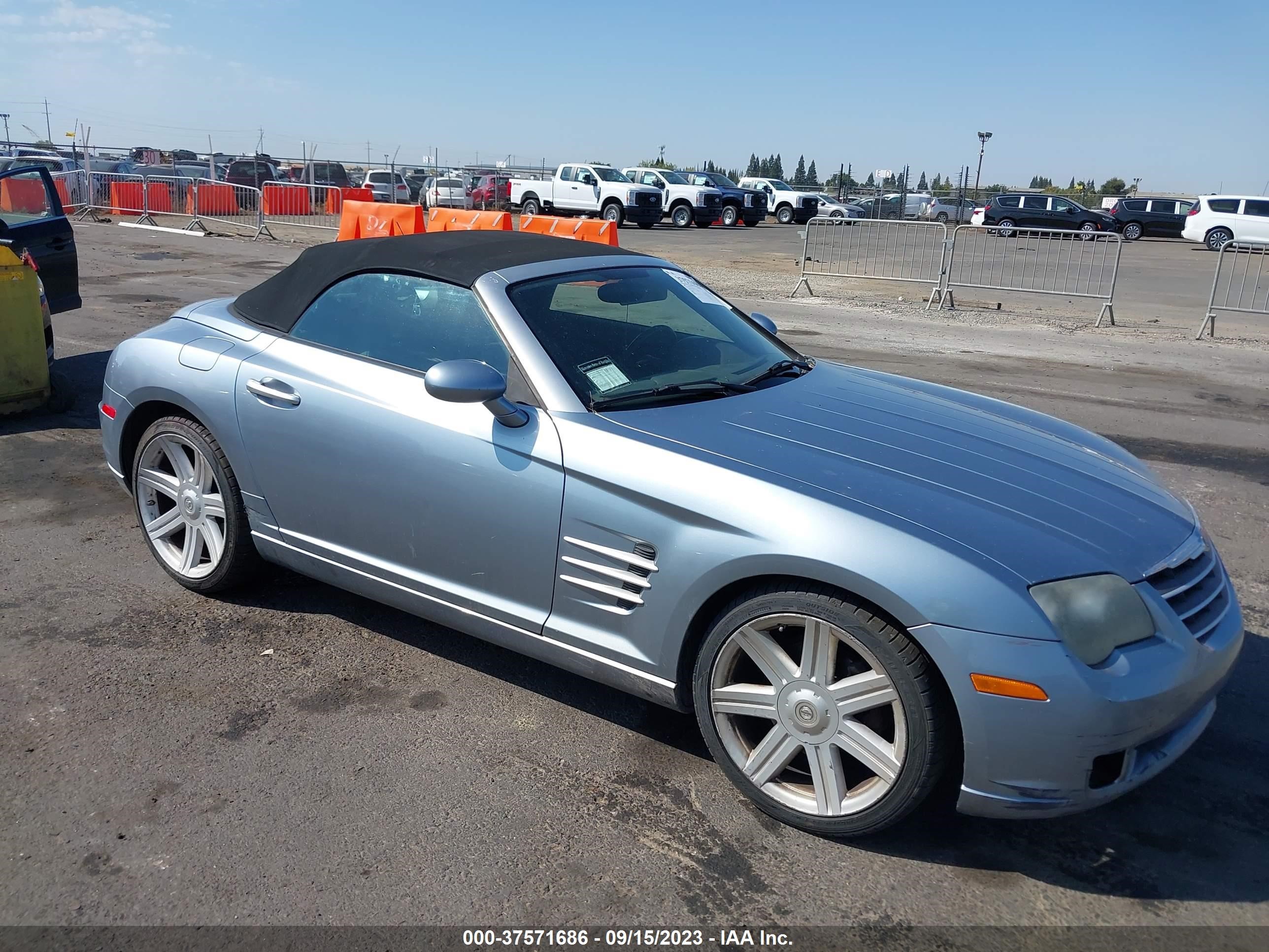 chrysler crossfire 2005 1c3an65l75x044608