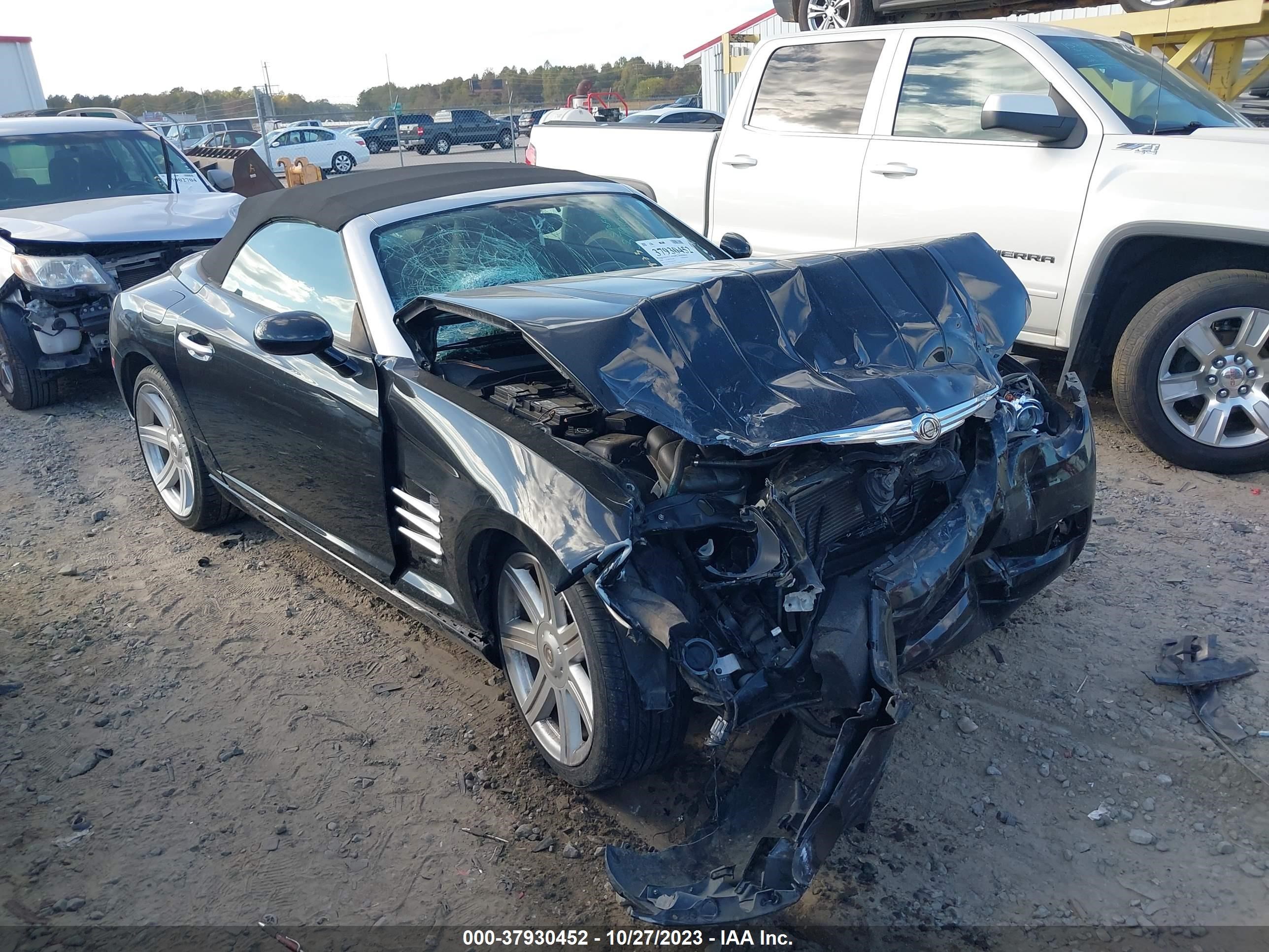 chrysler crossfire 2006 1c3an65l76x061880