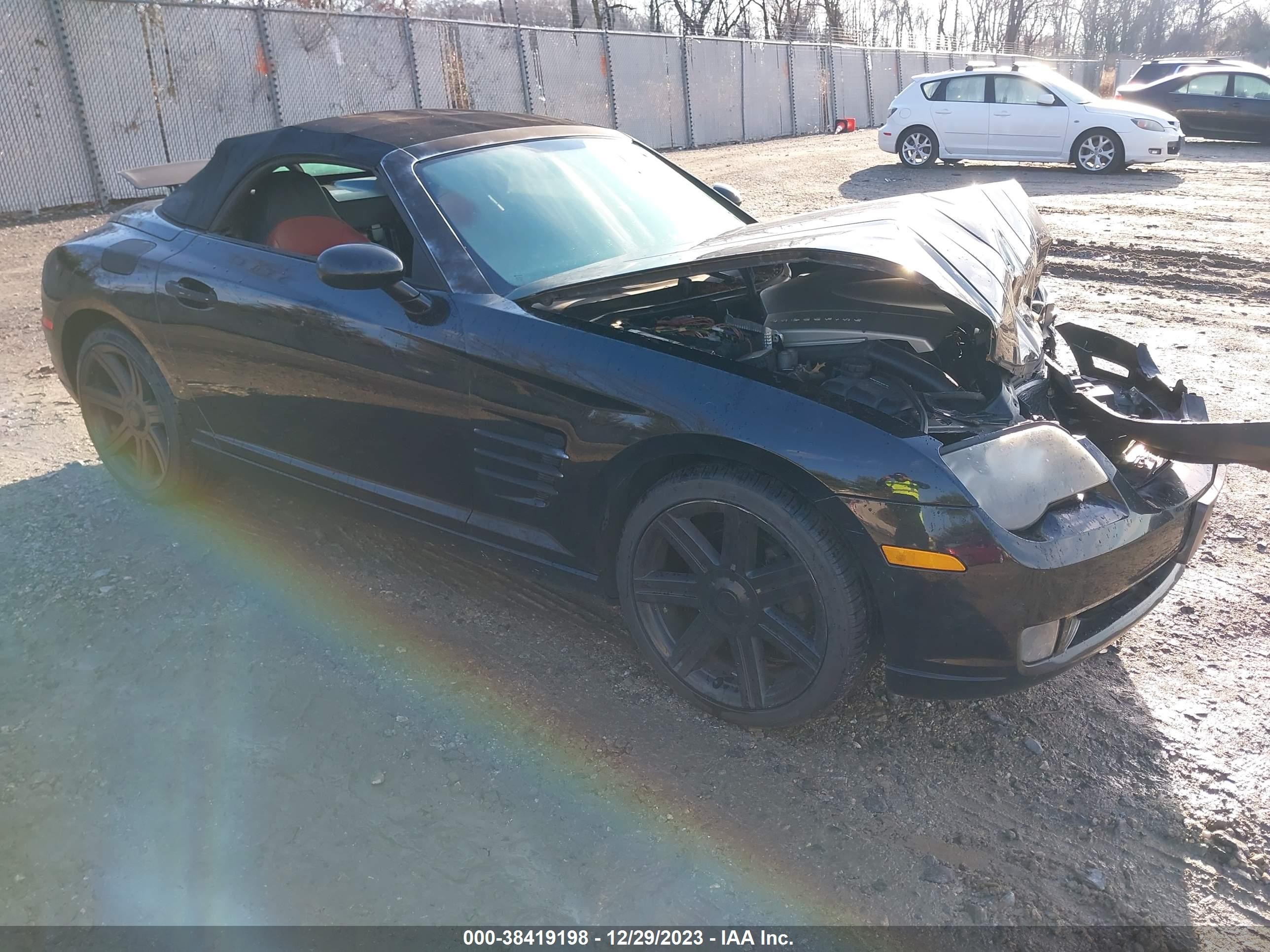 chrysler crossfire 2005 1c3an65l85x045461