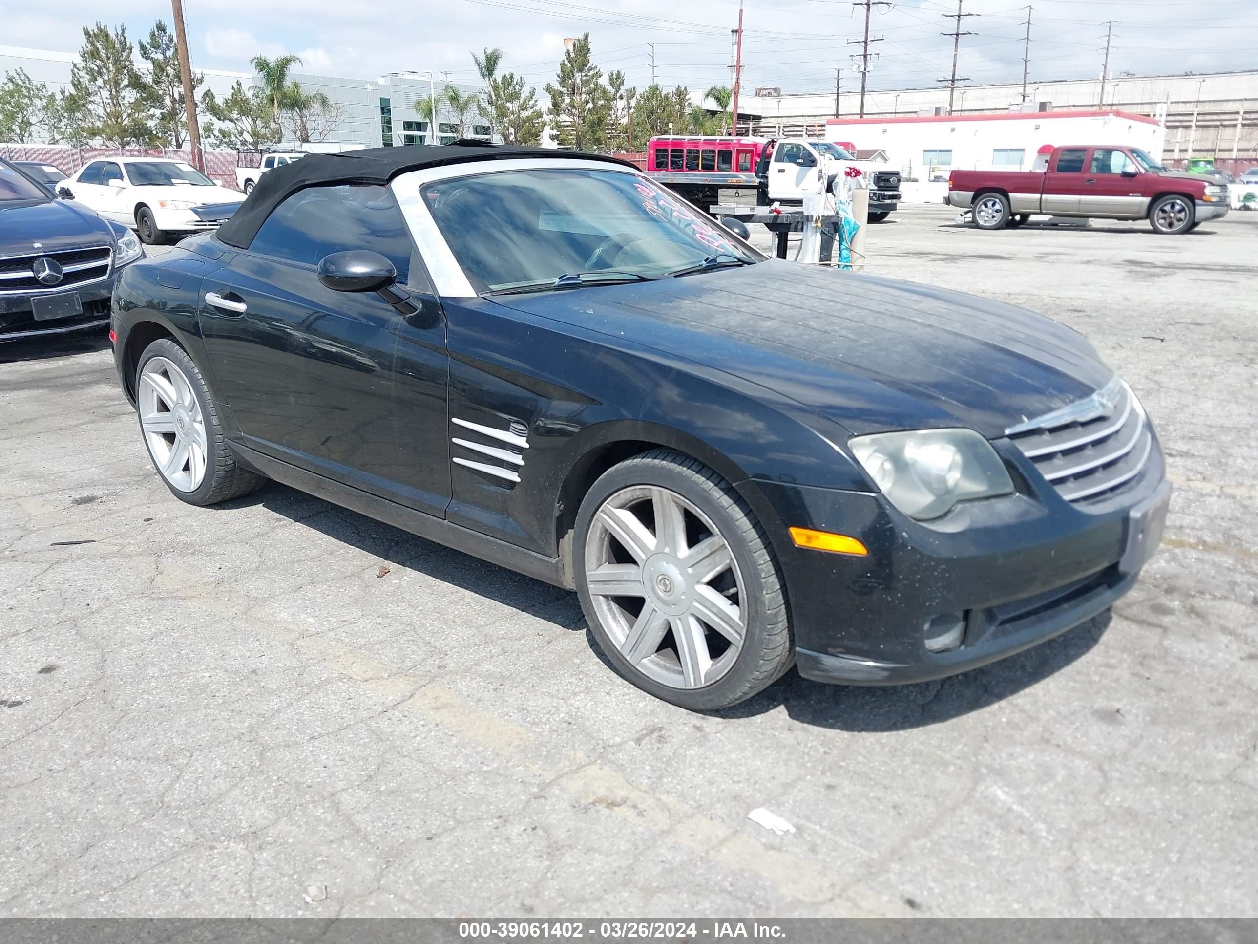 chrysler crossfire 2005 1c3an65l85x050045