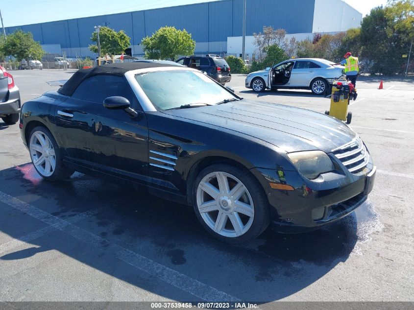 chrysler crossfire 2005 1c3an65l95x039703