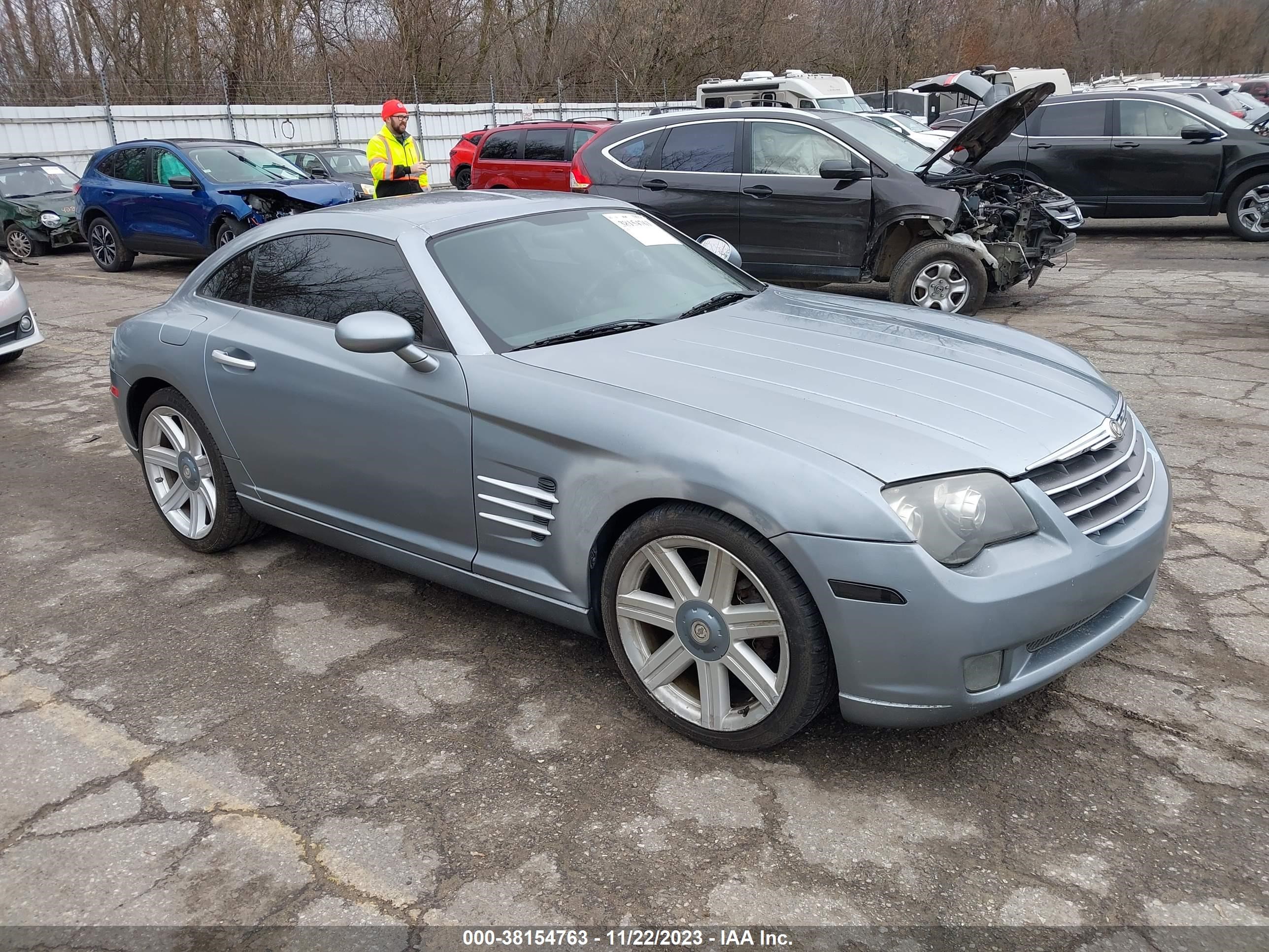 chrysler crossfire 2004 1c3an69l14x017025