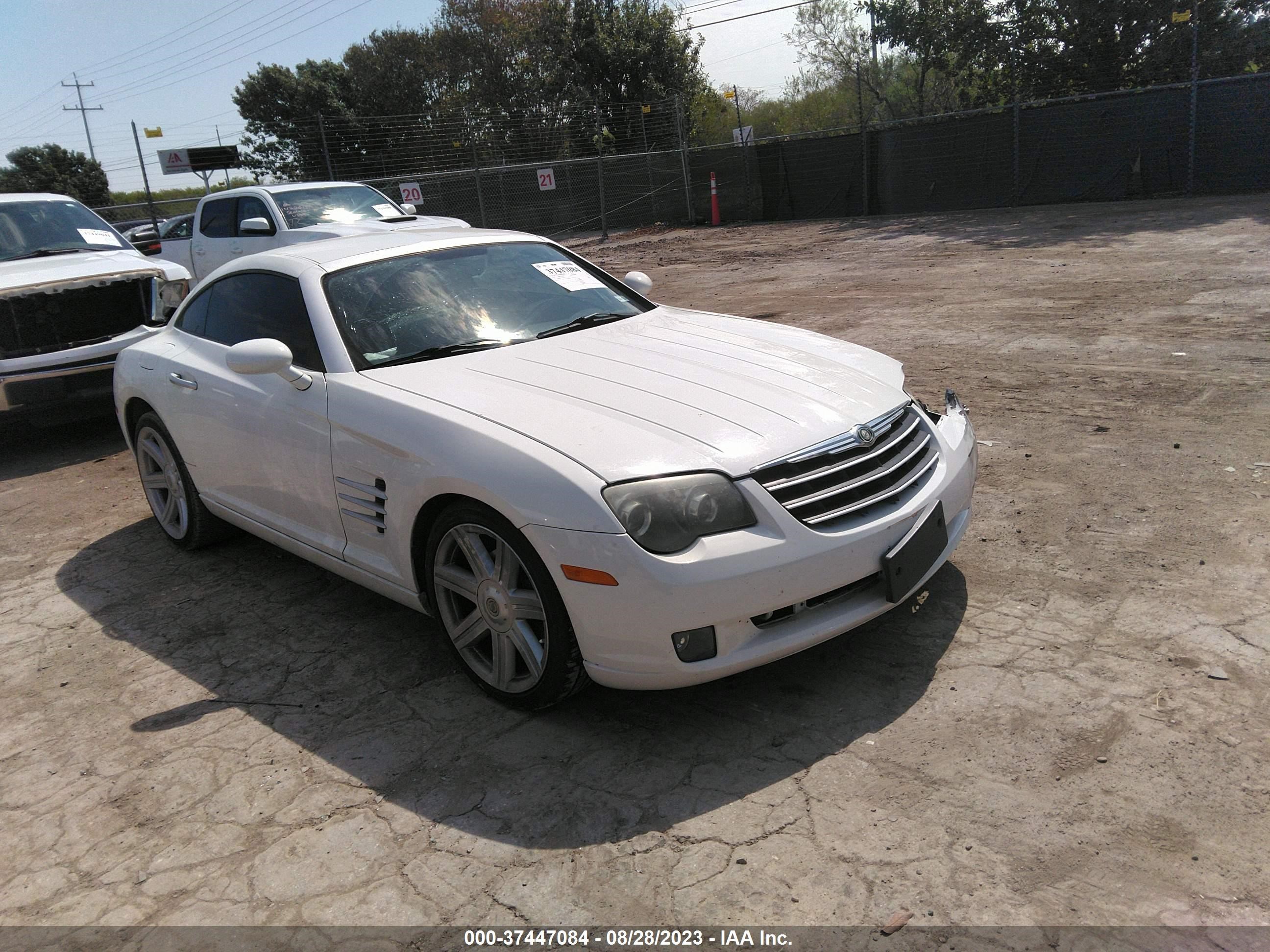 chrysler crossfire 2005 1c3an69l35x026150