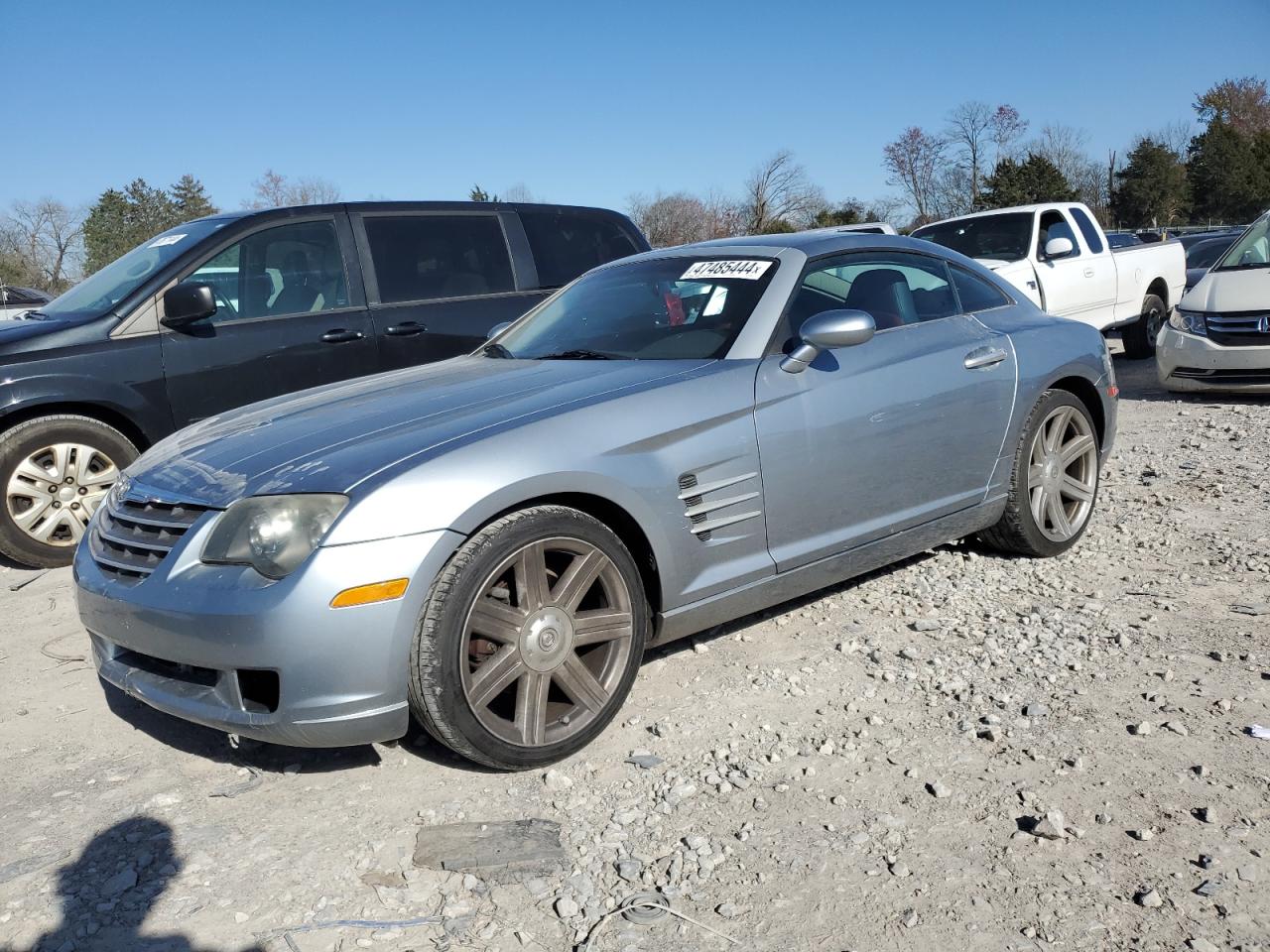 chrysler crossfire 2004 1c3an69l54x015150