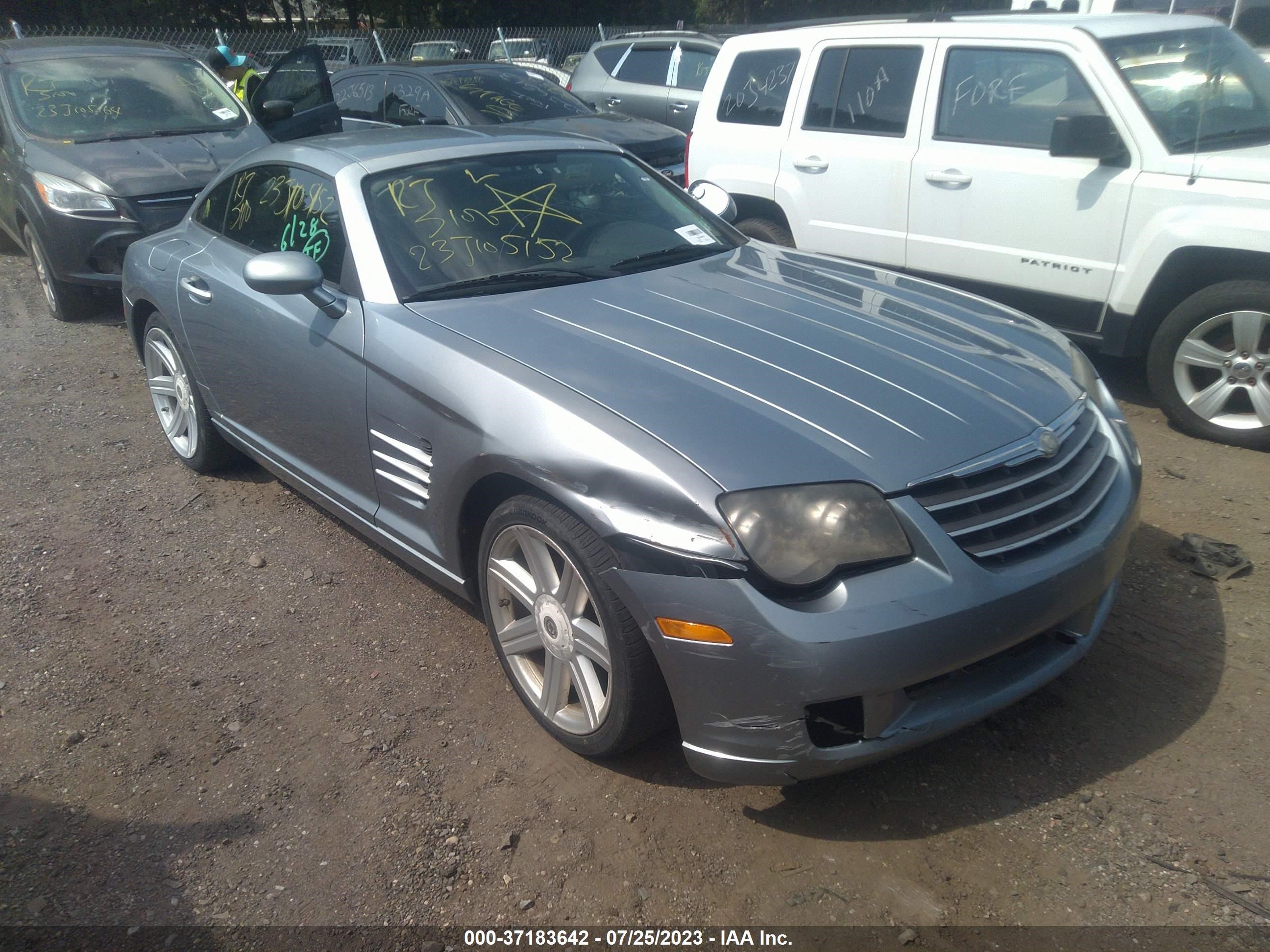 chrysler crossfire 2006 1c3an69l96x069277