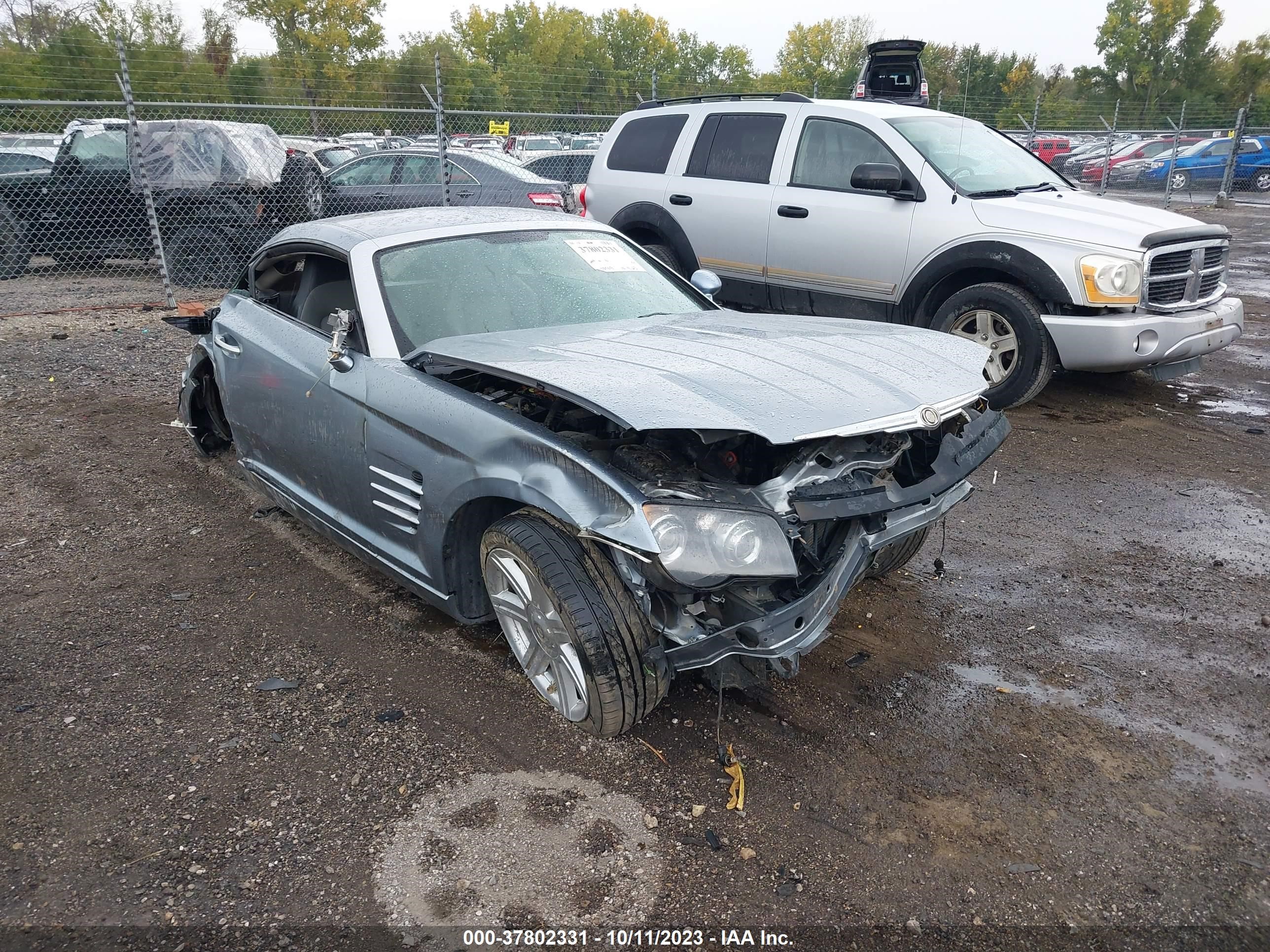 chrysler crossfire 2004 1c3an69lx4x001700